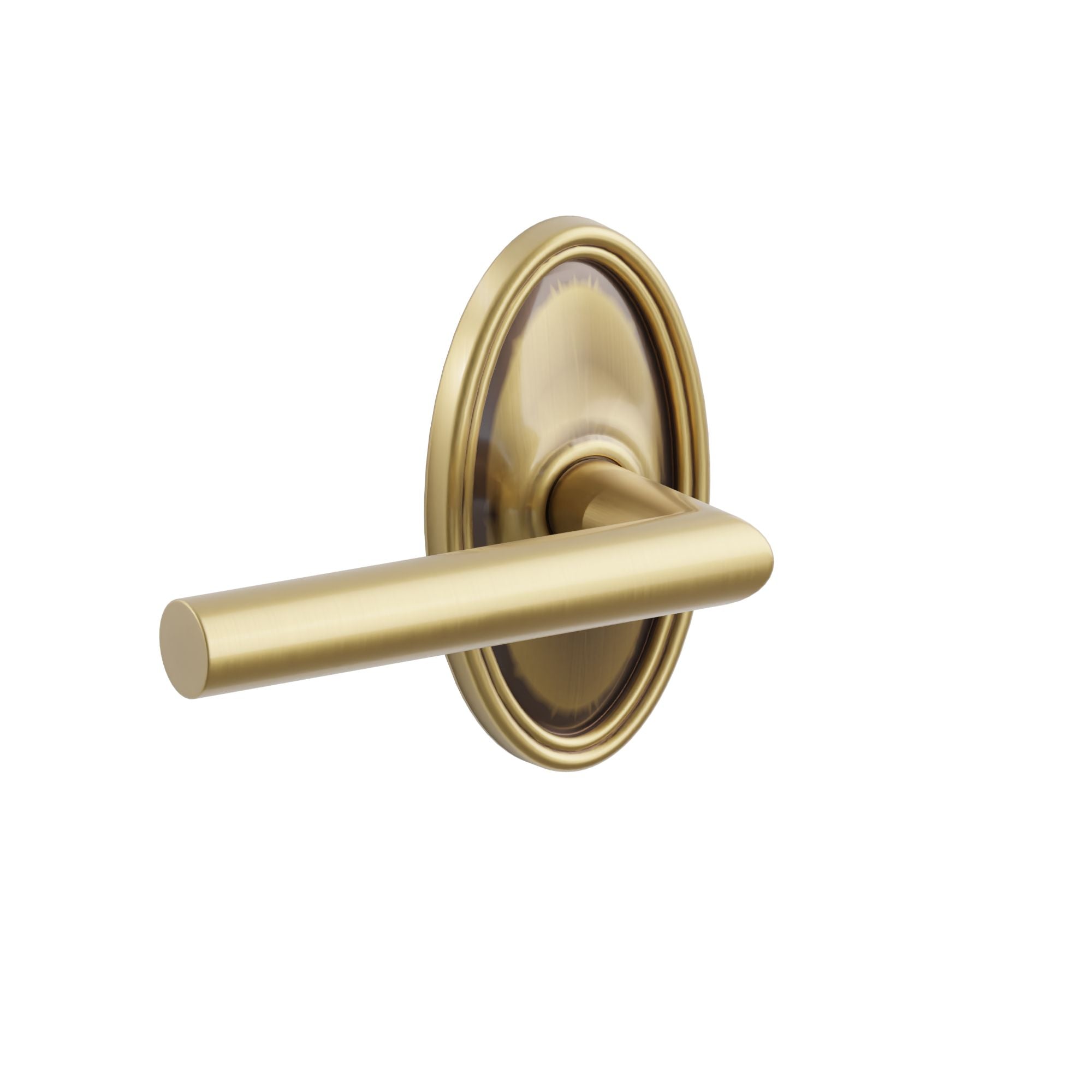 Emtek Stuttgart Lever Set with Oval Rosette