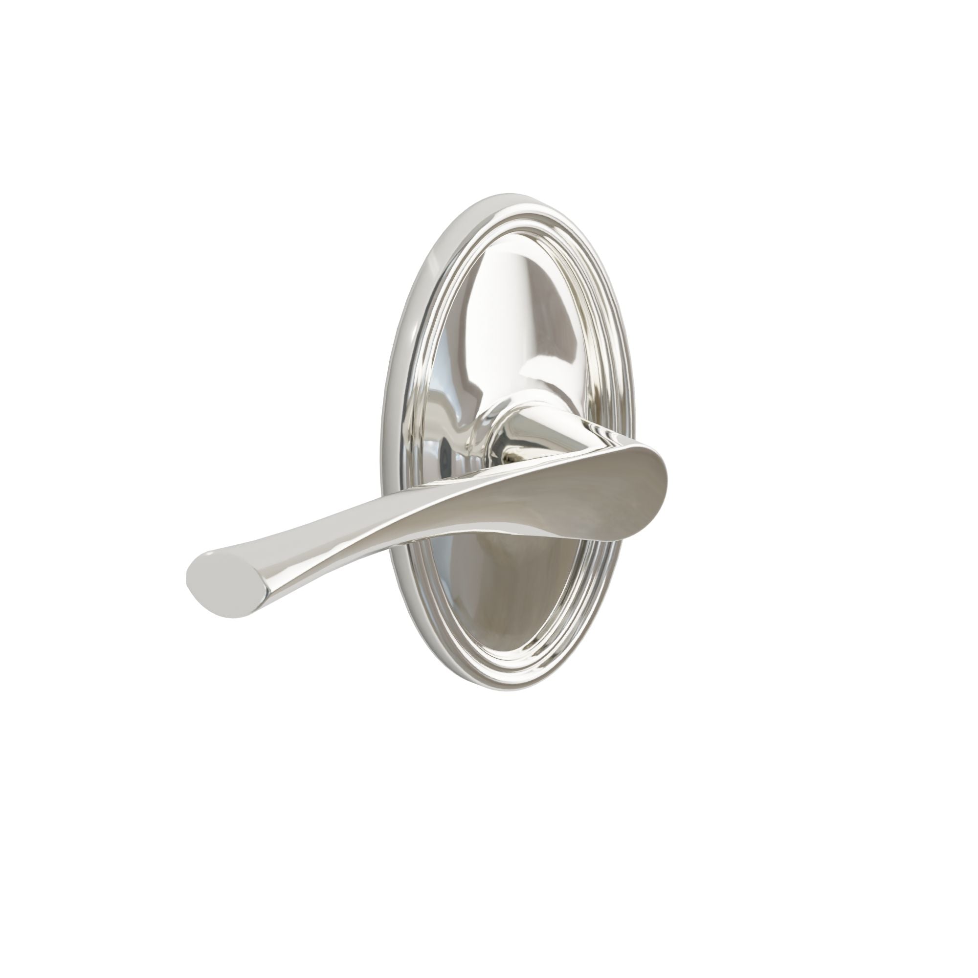 Emtek Triton Lever Set with Oval Rosette