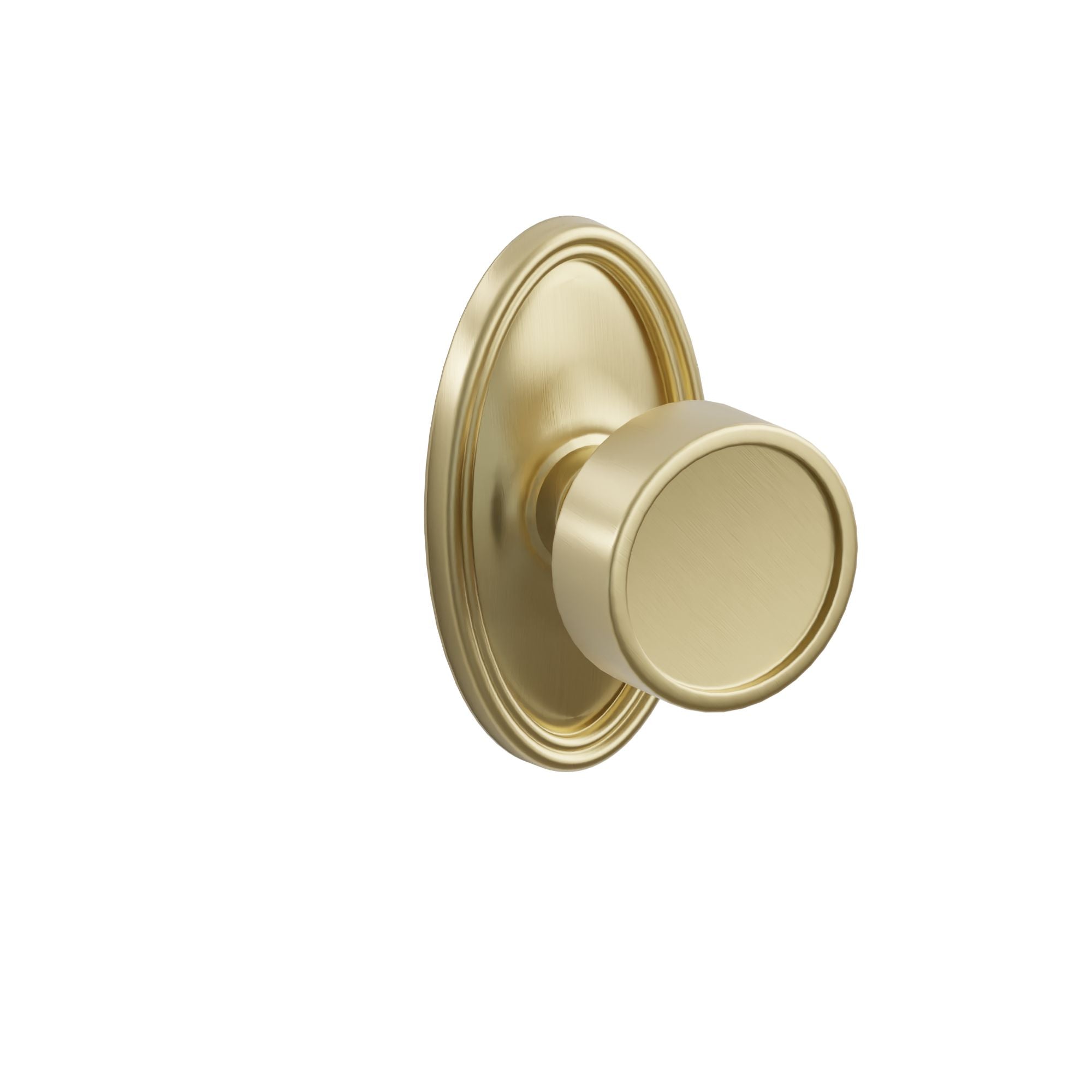 Emtek Verve Knob Set with Oval Rosette