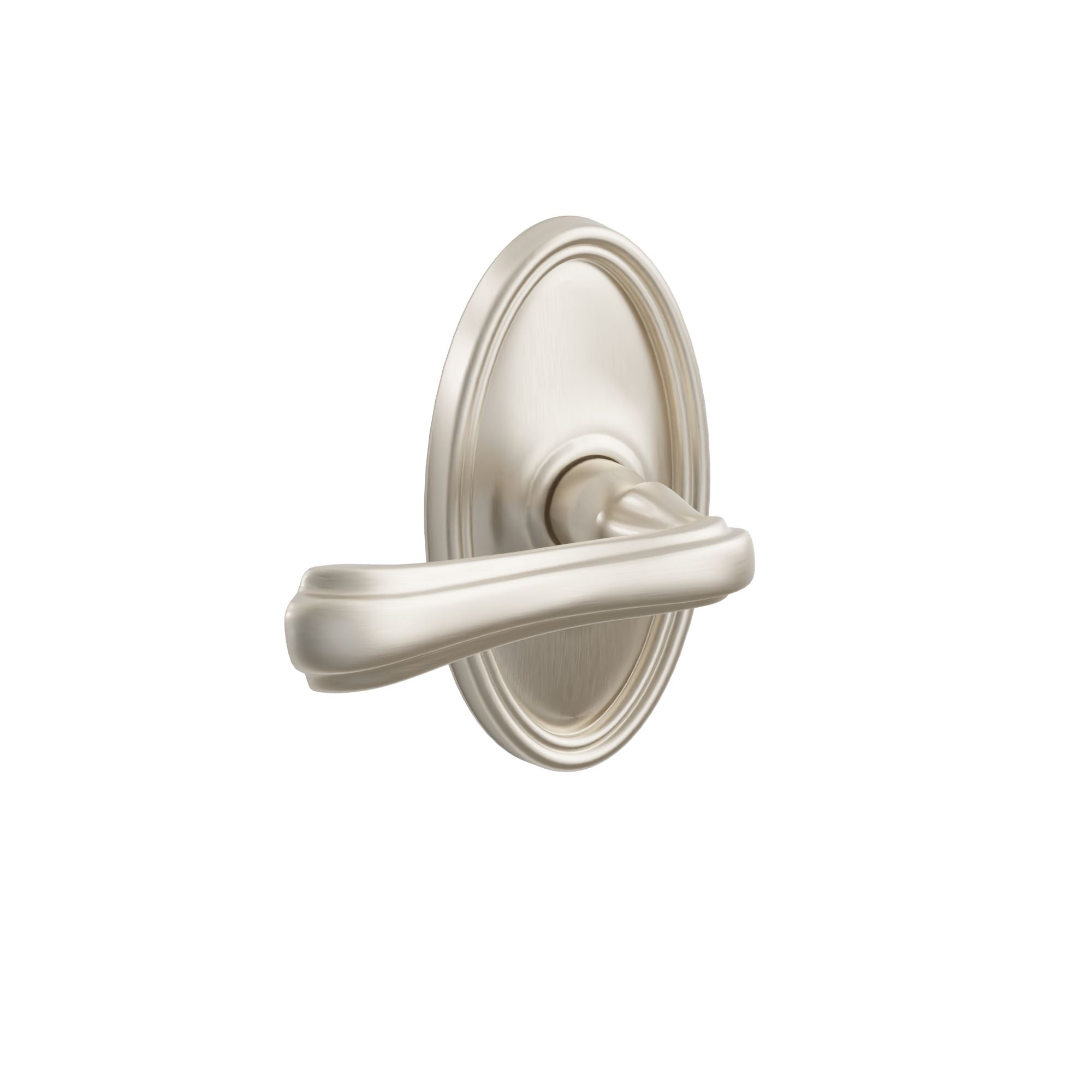 Emtek Wembley Lever Set with Oval Roestte