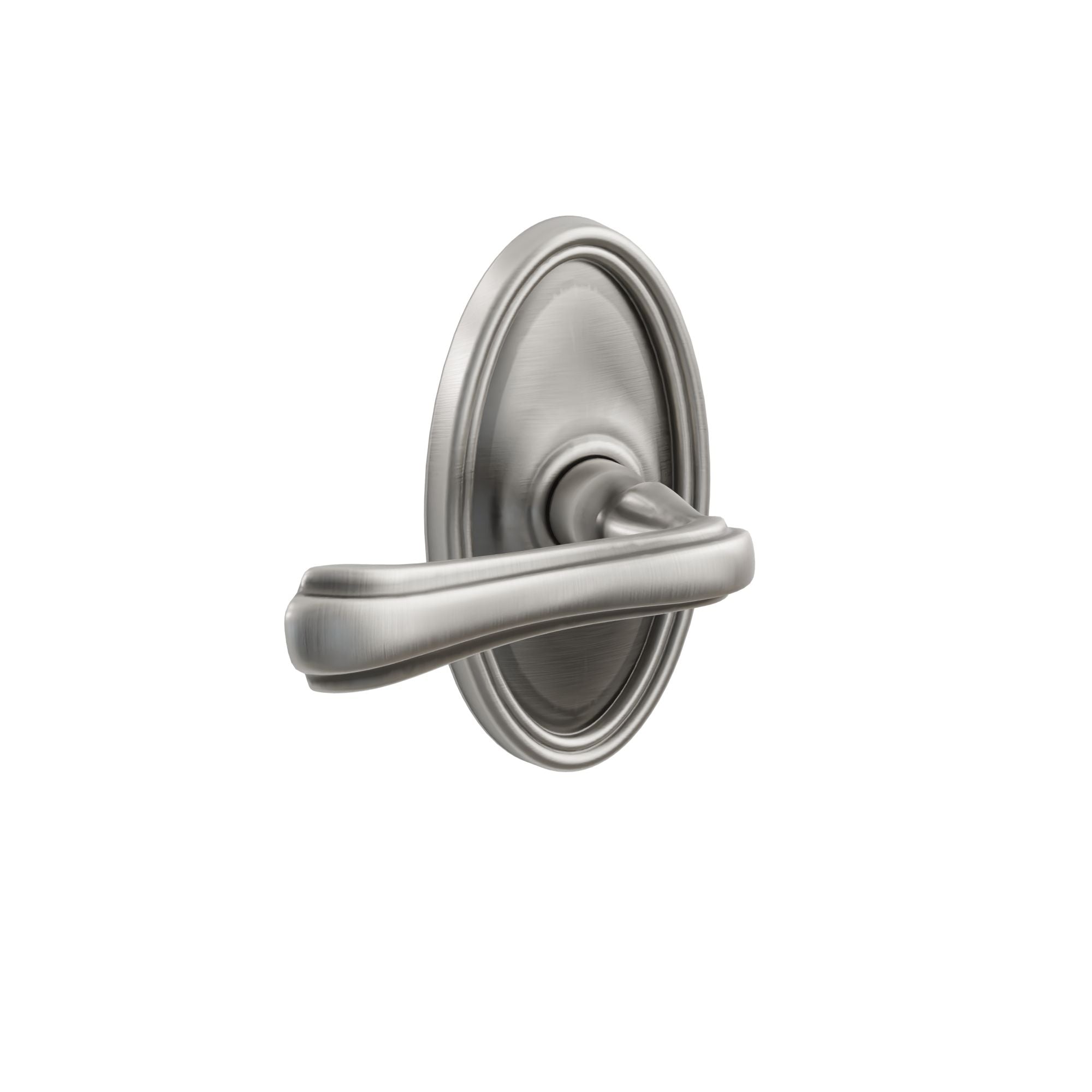 Emtek Concealed Fastener Wembley Lever Set With Oval Rosette
