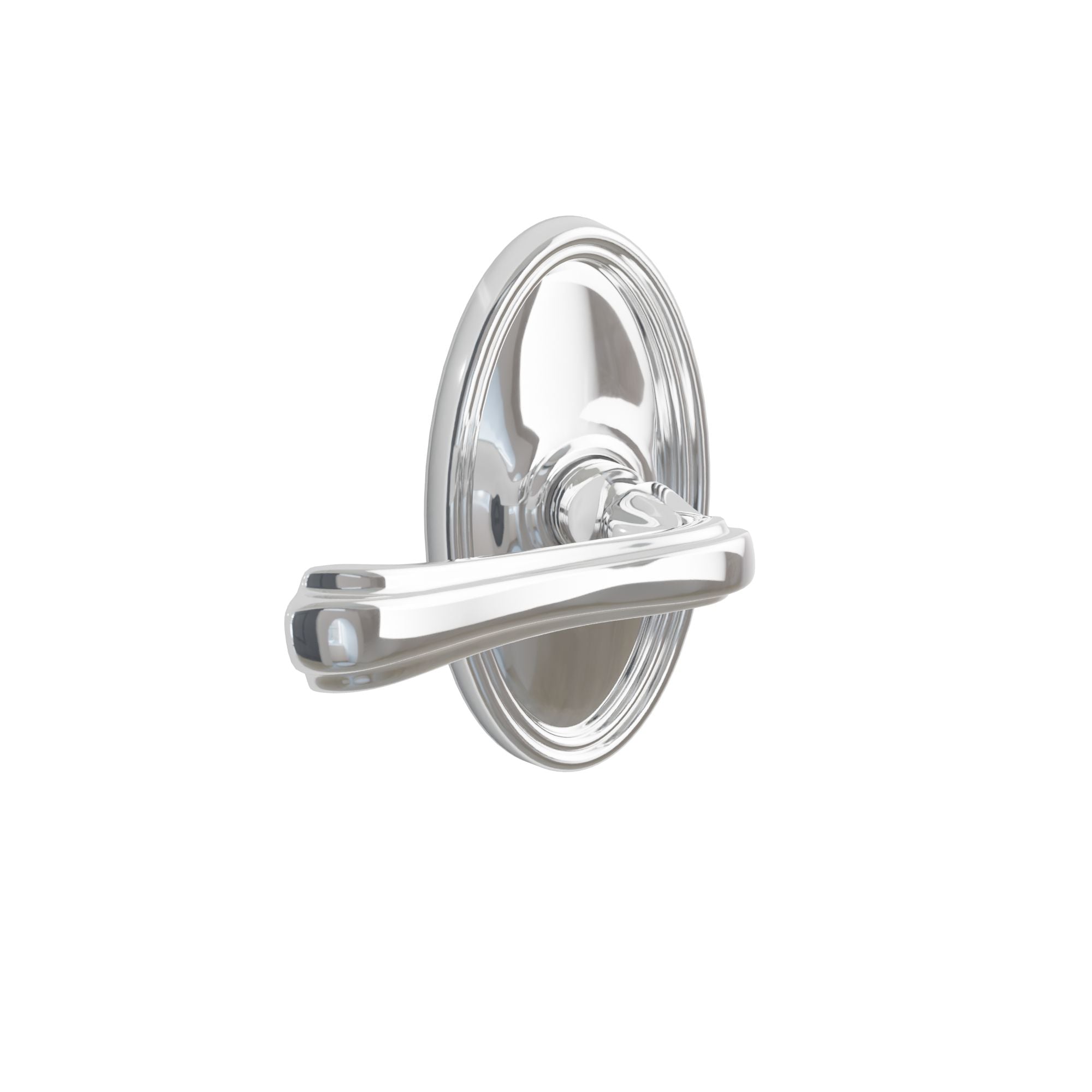 Emtek Wembley Lever Set with Oval Roestte