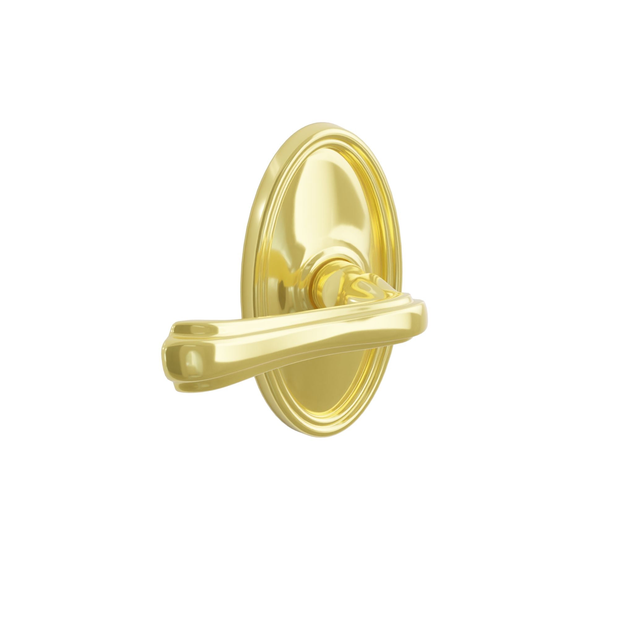 Emtek Triton Lever Set with Oval Rosette