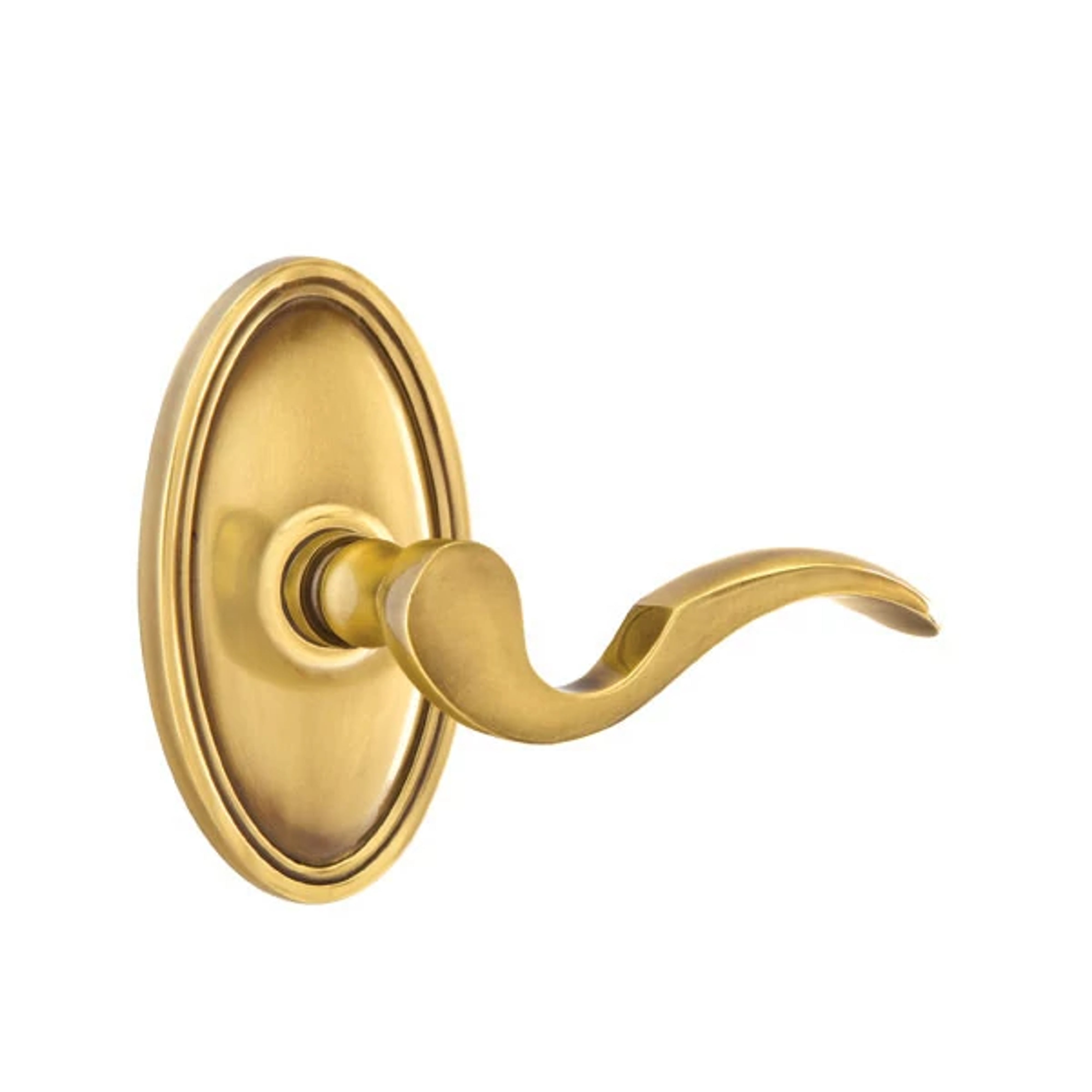 Emtek Cortina Lever Set with Oval Roestte