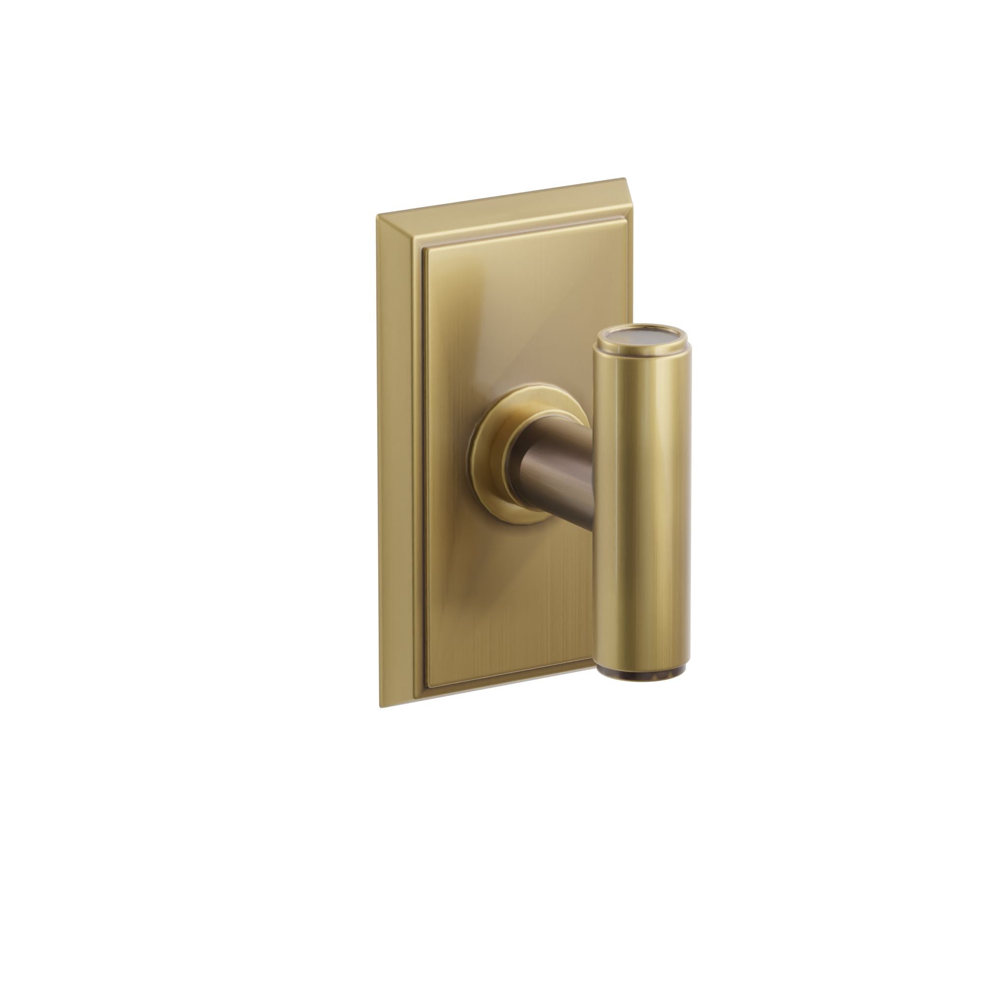 Emtek Ace Knob Set with Rectangular Rosette