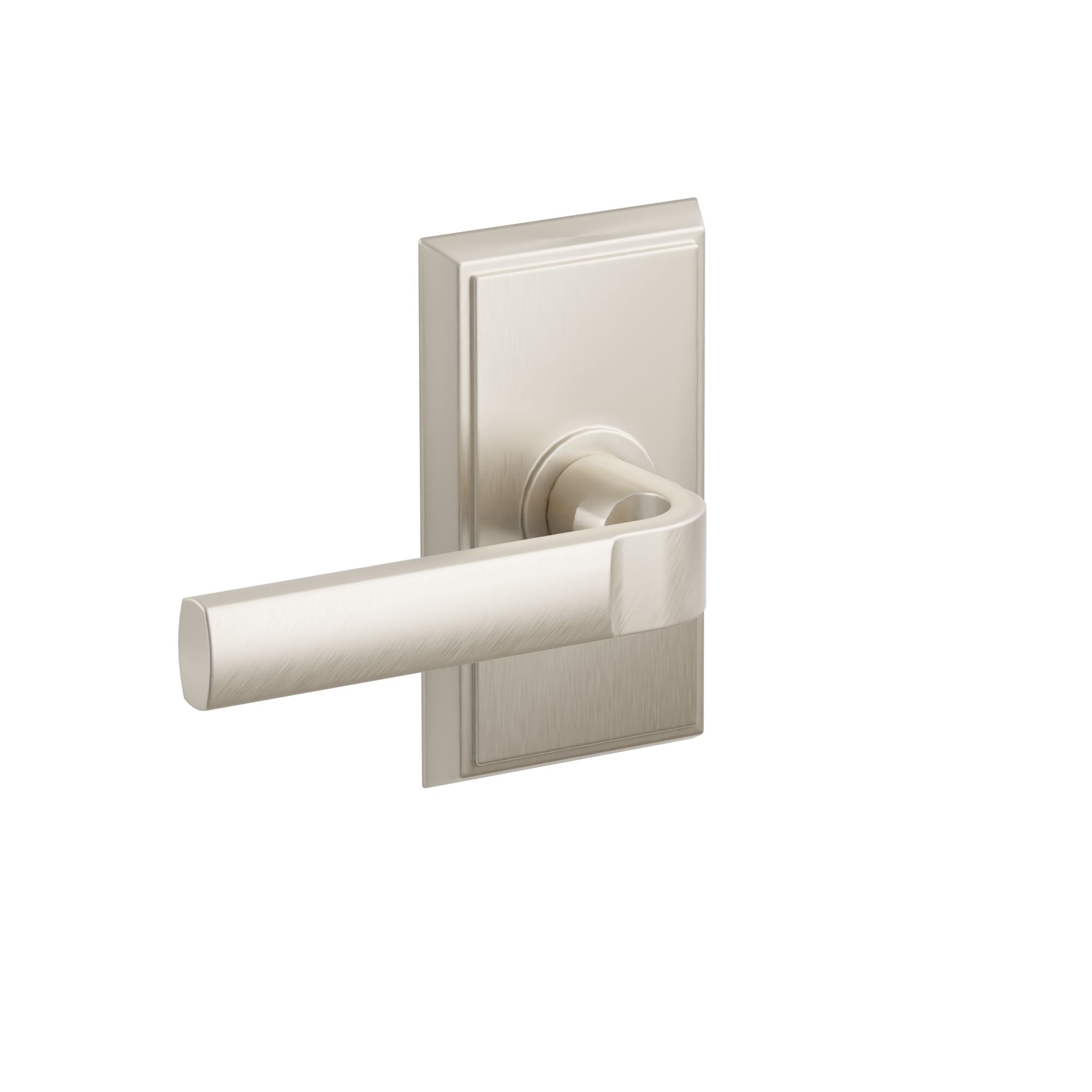 Emtek Concealed Fastener Aston Lever Set With Rectangular Rosette