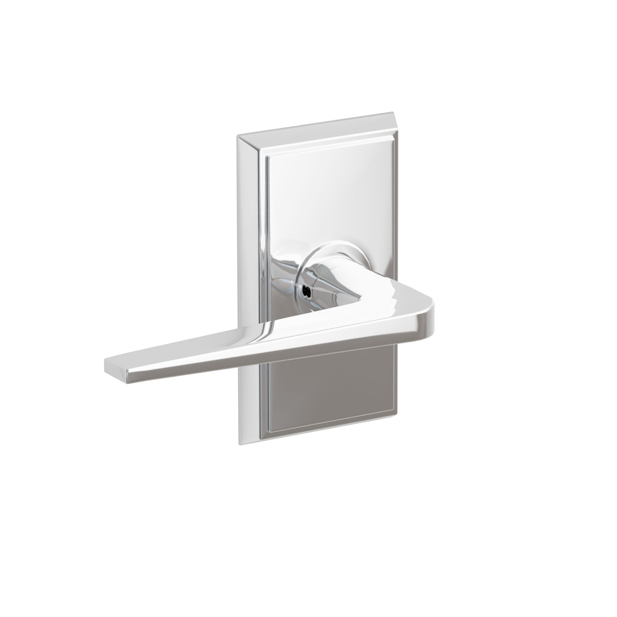 Emtek Aston Lever Set with Rectangular Rosette