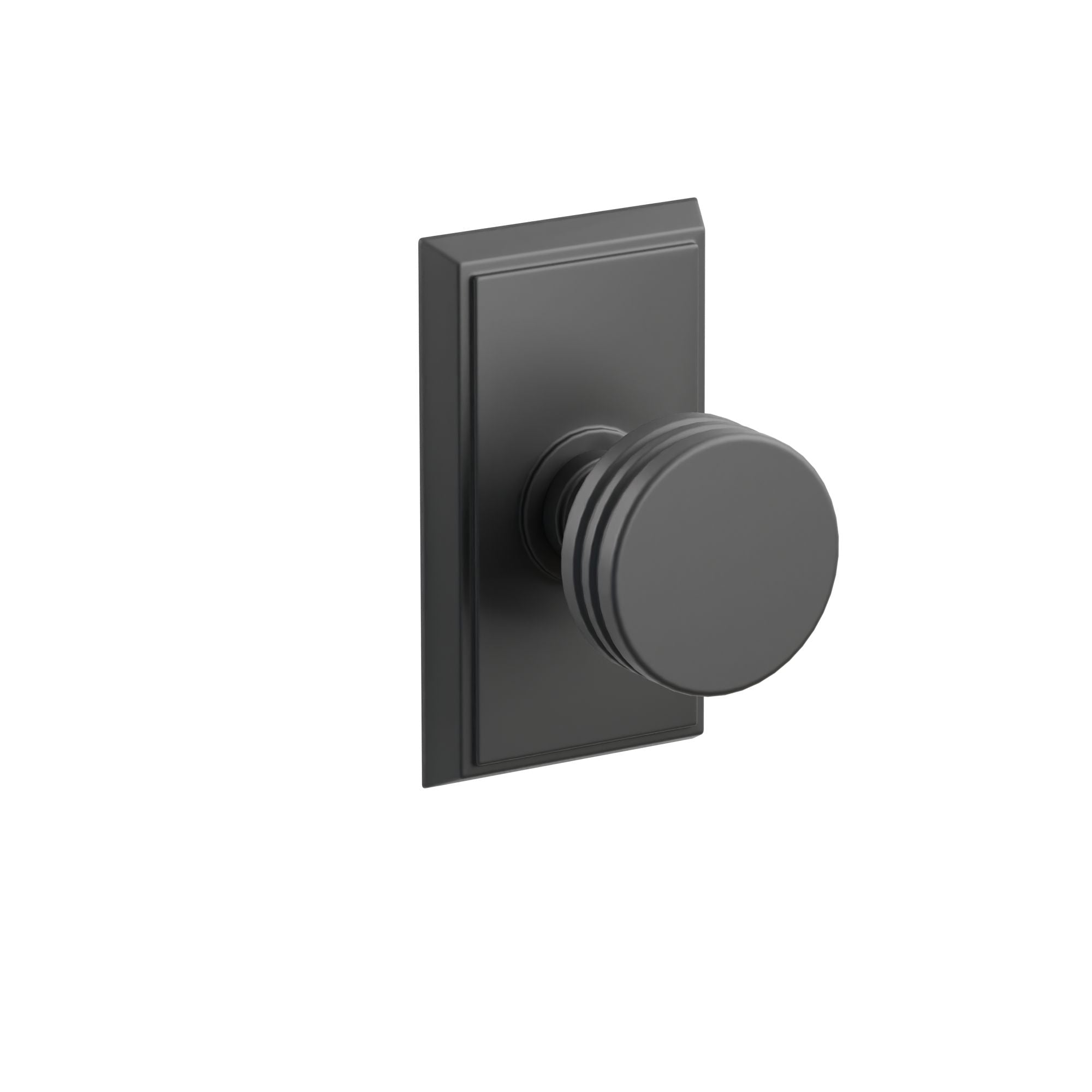 Emtek Concealed Fastener Bern Knob Set With Rectangular Rosette