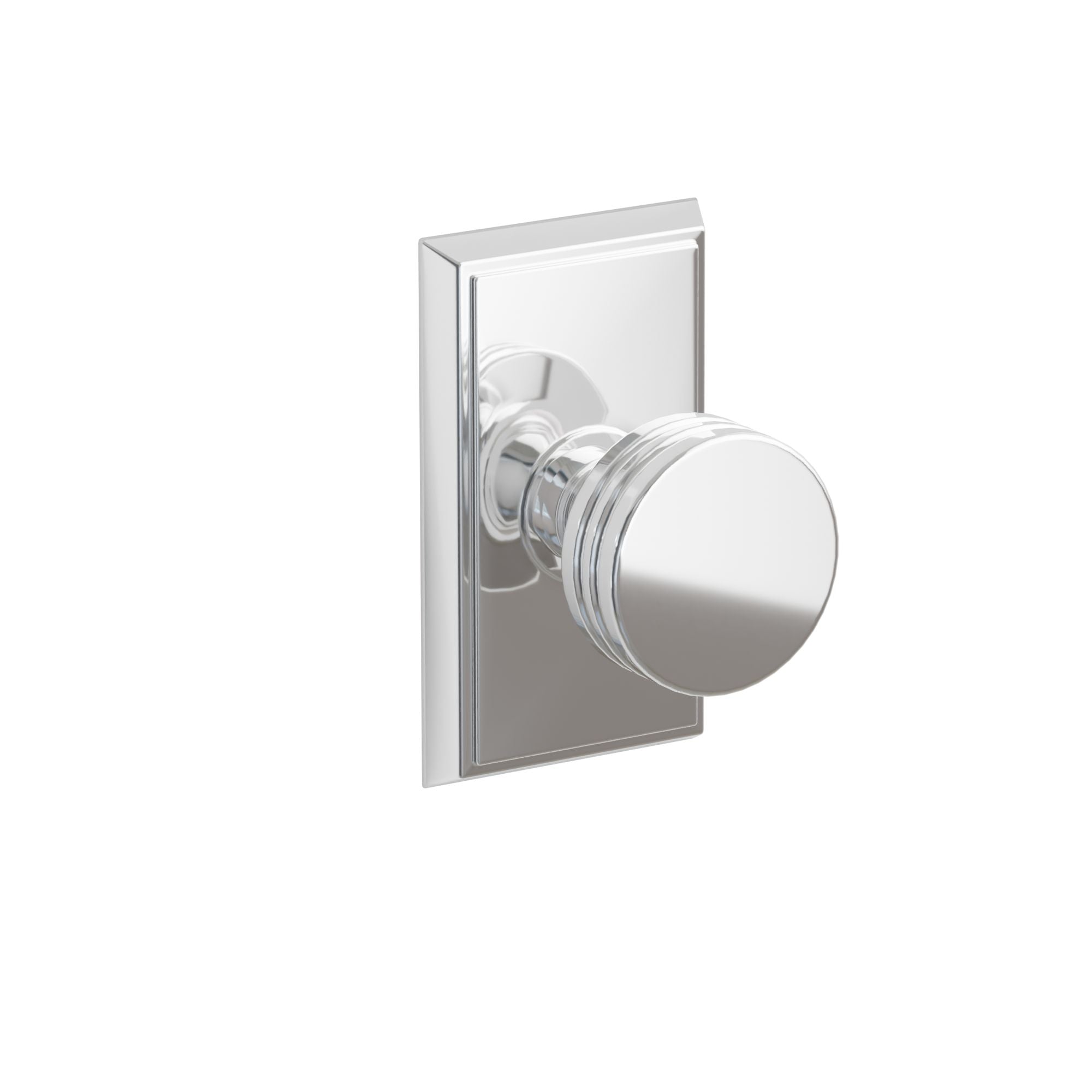 Emtek Concealed Fastener Bern Knob Set With Rectangular Rosette