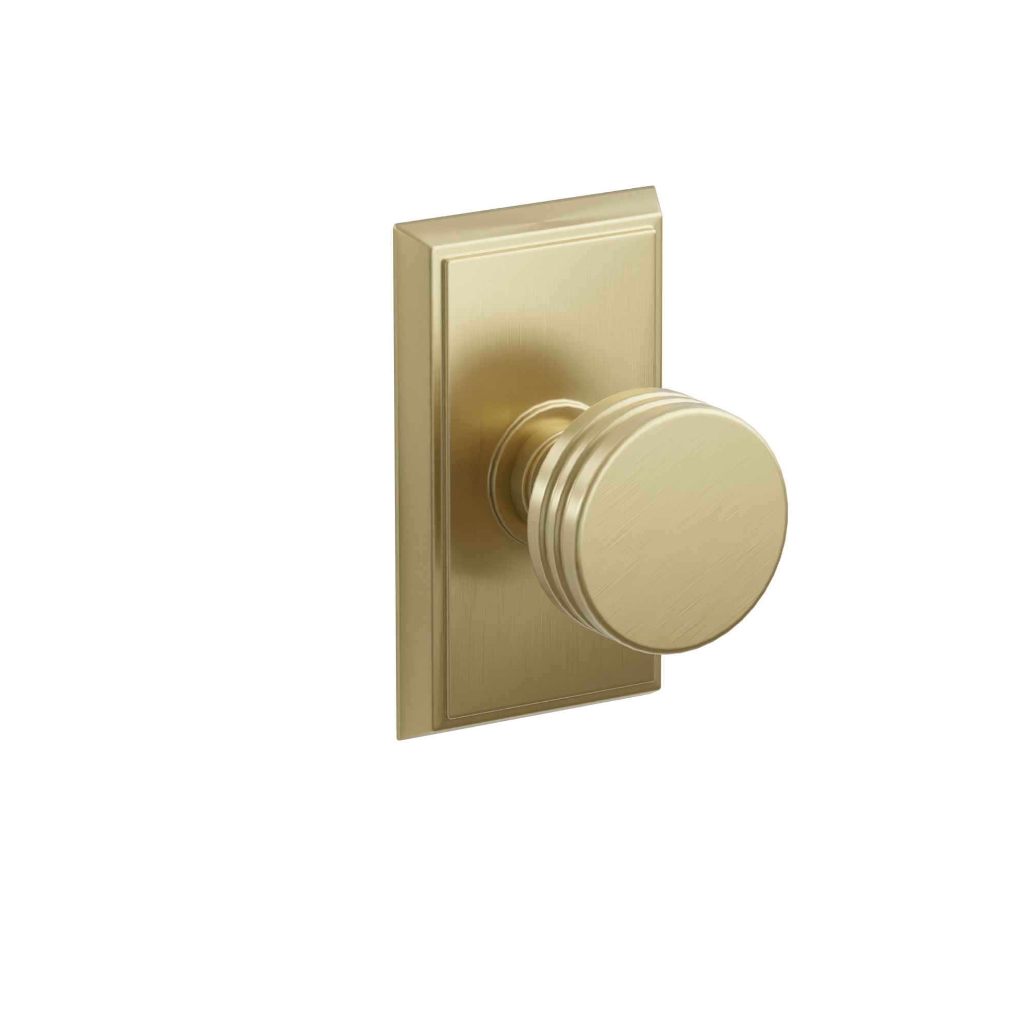 Emtek Bern Knob Set with Rectangular Rosette