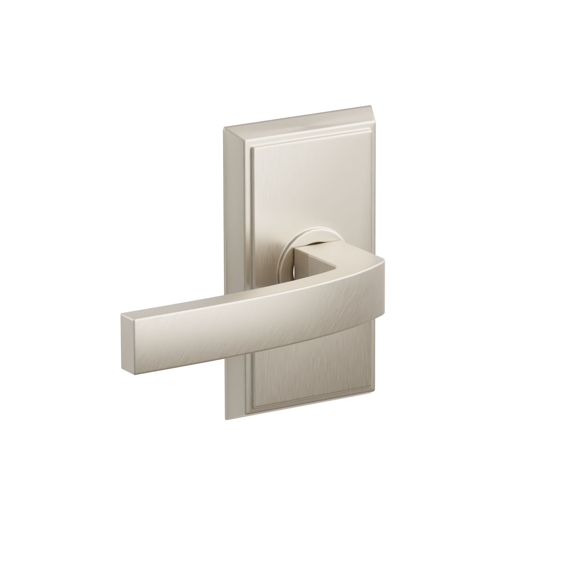 Emtek Basel Lever Set with Rectangular Rosette