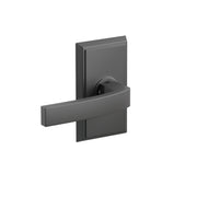 Emtek Concealed Fastener Breslin Lever Set With Rectangular Rosette