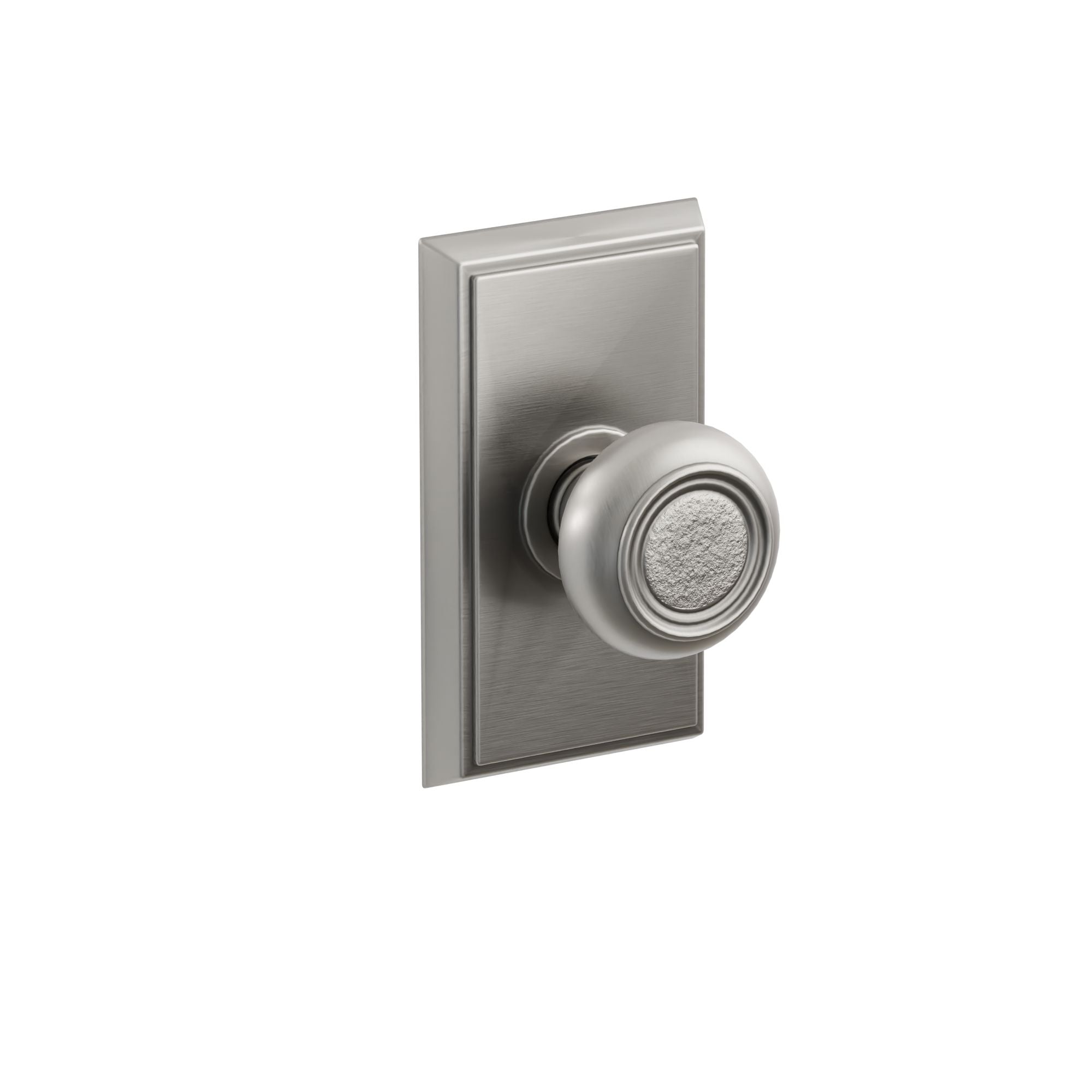 Emtek Concealed Fastener Belmont Knob Set With Rectangular Rosette
