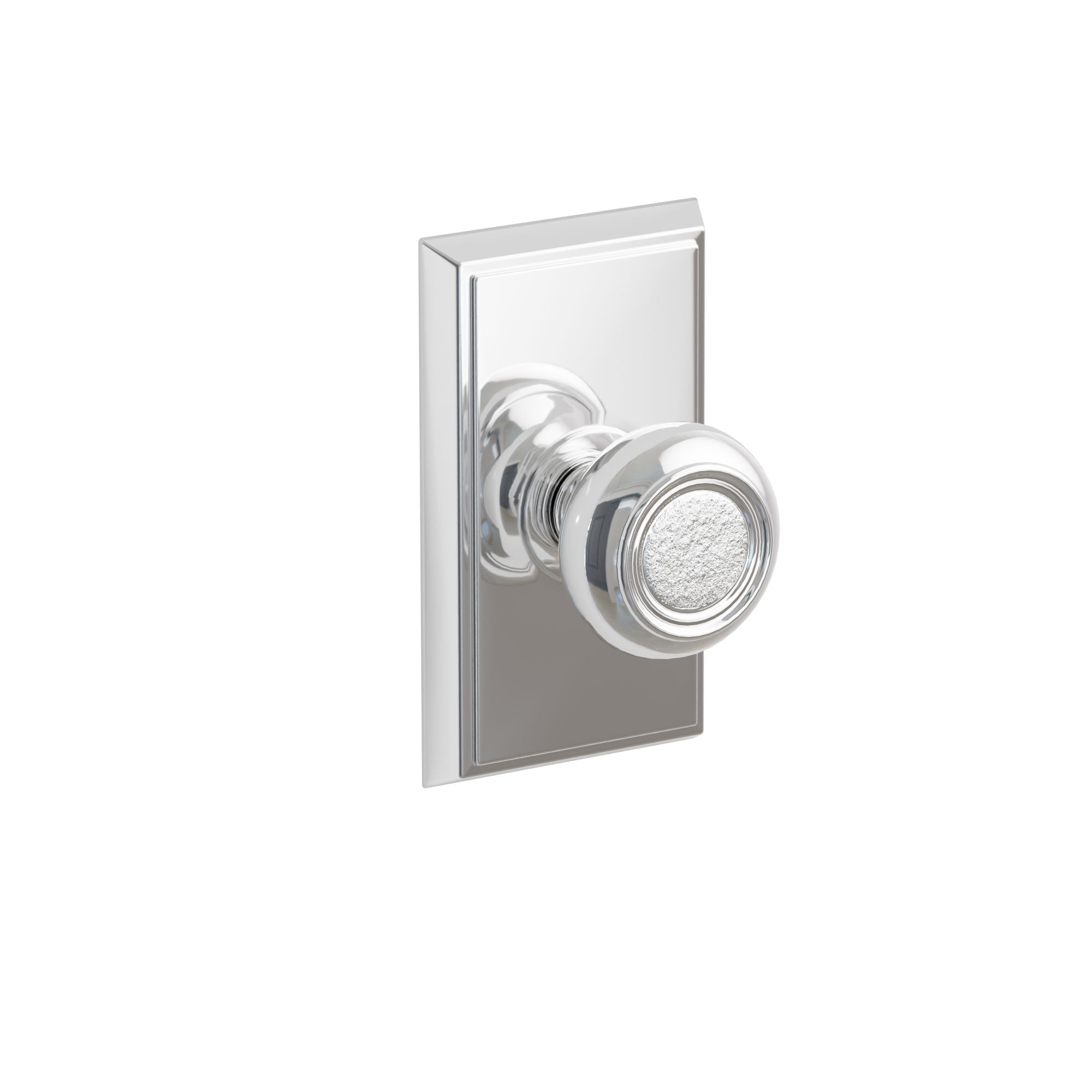 Emtek Concealed Fastener Belmont Knob Set With Rectangular Rosette