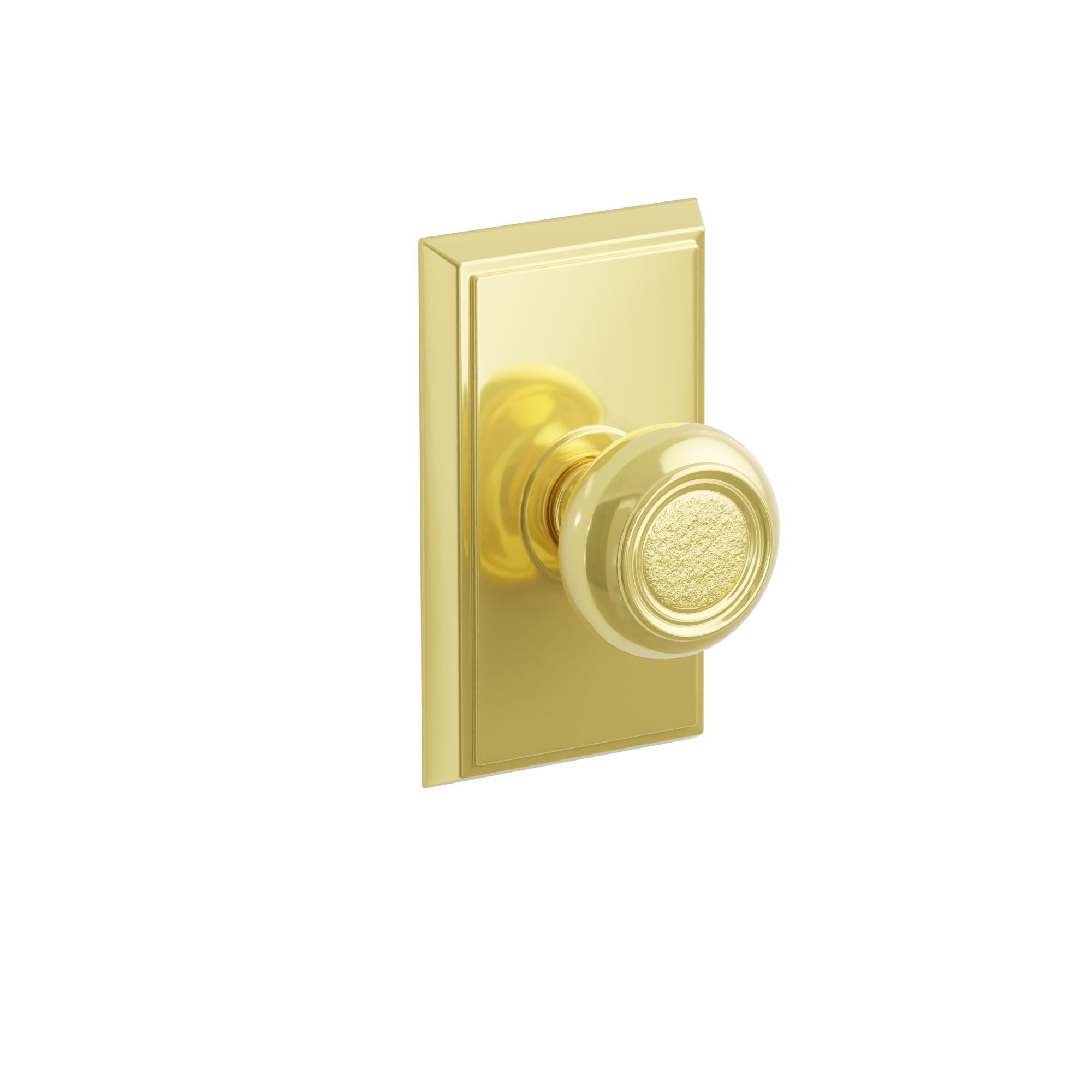 Emtek Belmont Knob Set with Rectangular Rosette