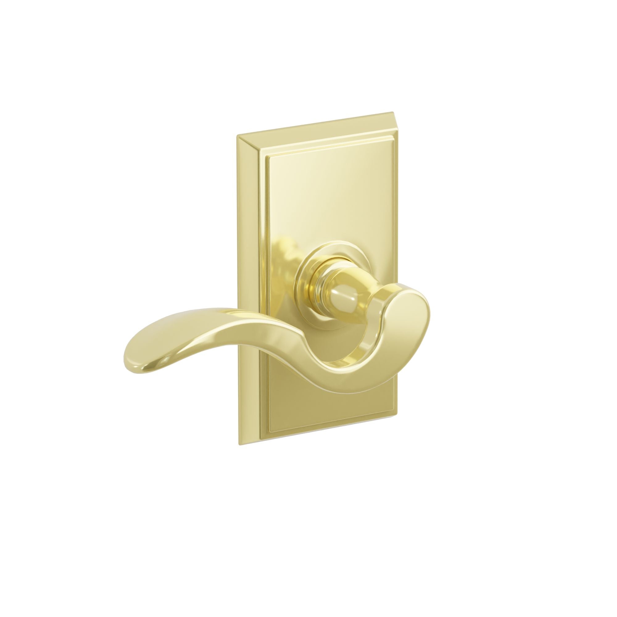 Emtek Cortina Lever Set with Rectangular Rosette