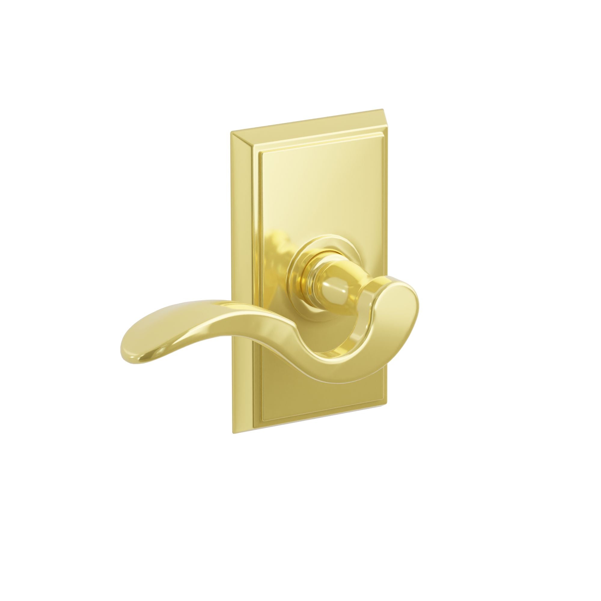 Emtek Cortina Lever Set with Rectangular Rosette