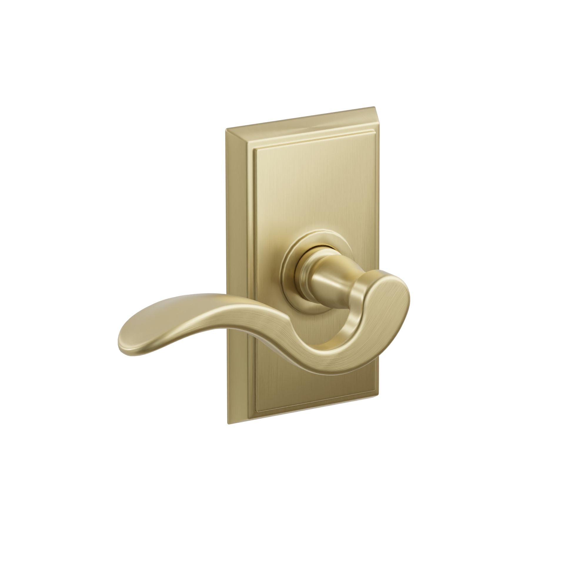 Emtek Concealed Fastener Cortina Lever Set with Rectangular Rosette