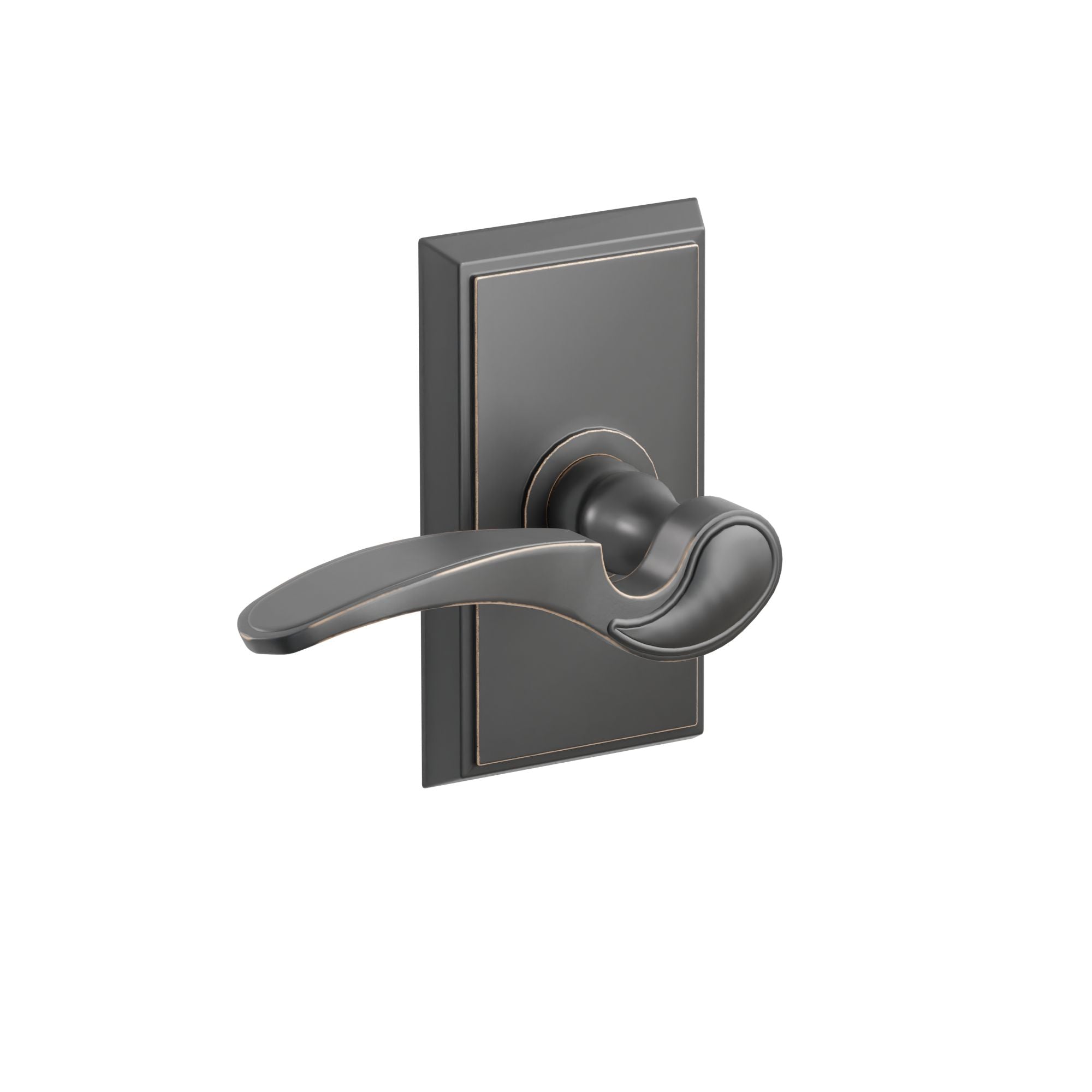 Emtek Concealed Fastener Coventry Lever Set With Rectangular Rosette