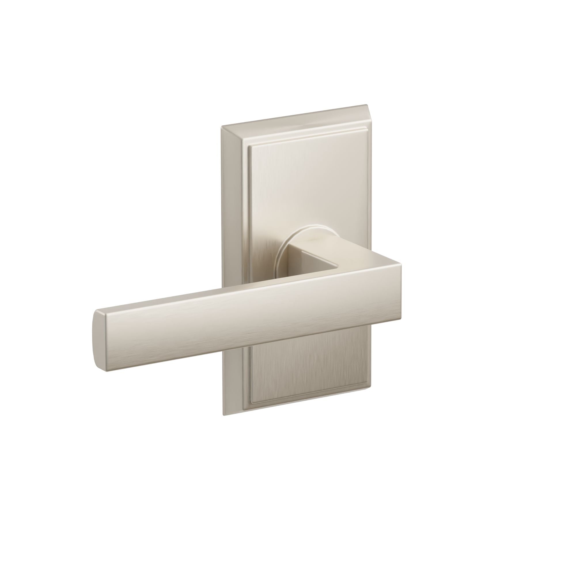 Emtek Cortina Lever Set with Rectangular Rosette