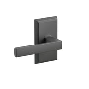 Emtek Concealed Fastener Dumont Lever Set With Rectangular Rosette