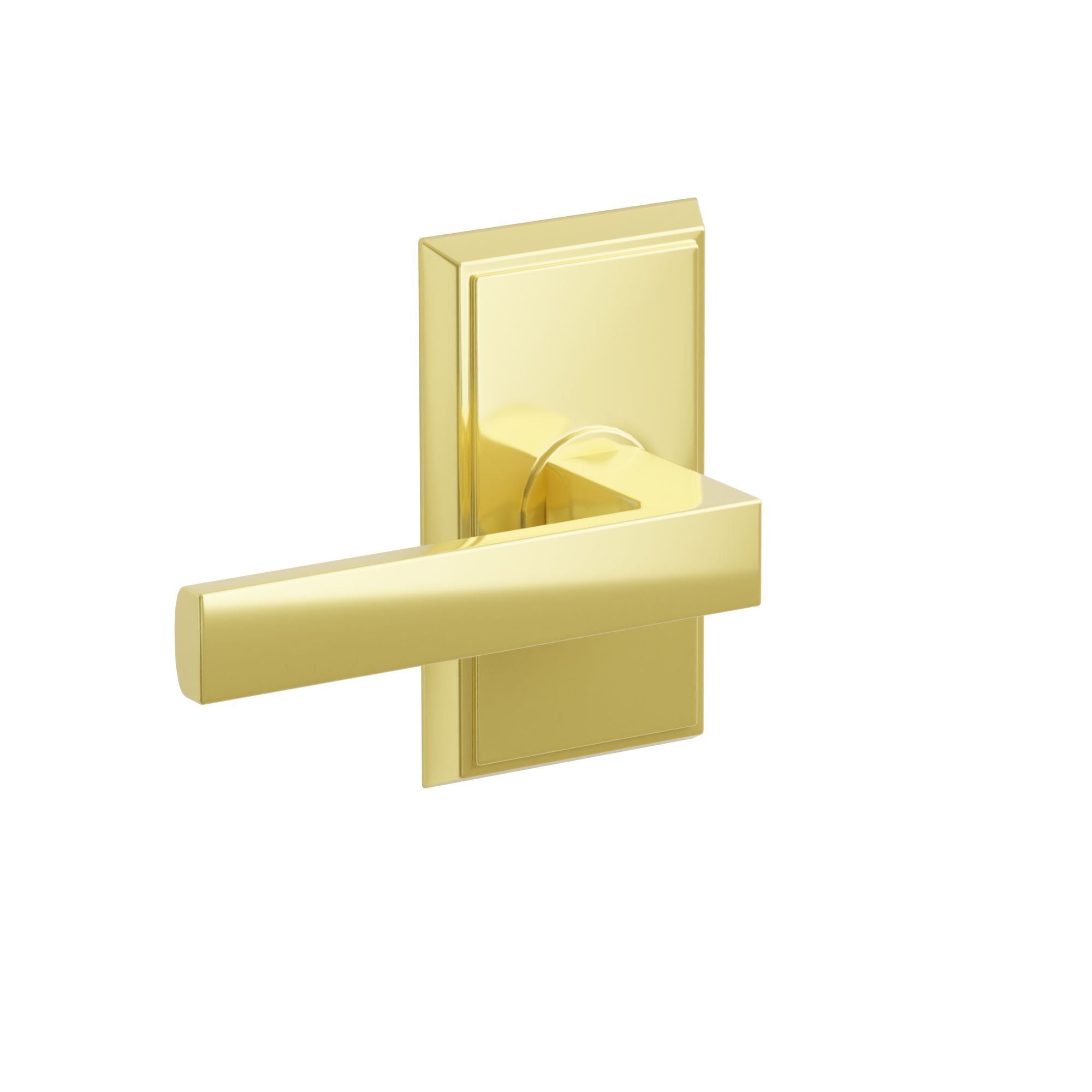 Emtek Dumont Lever Set with Rectangular Rosette