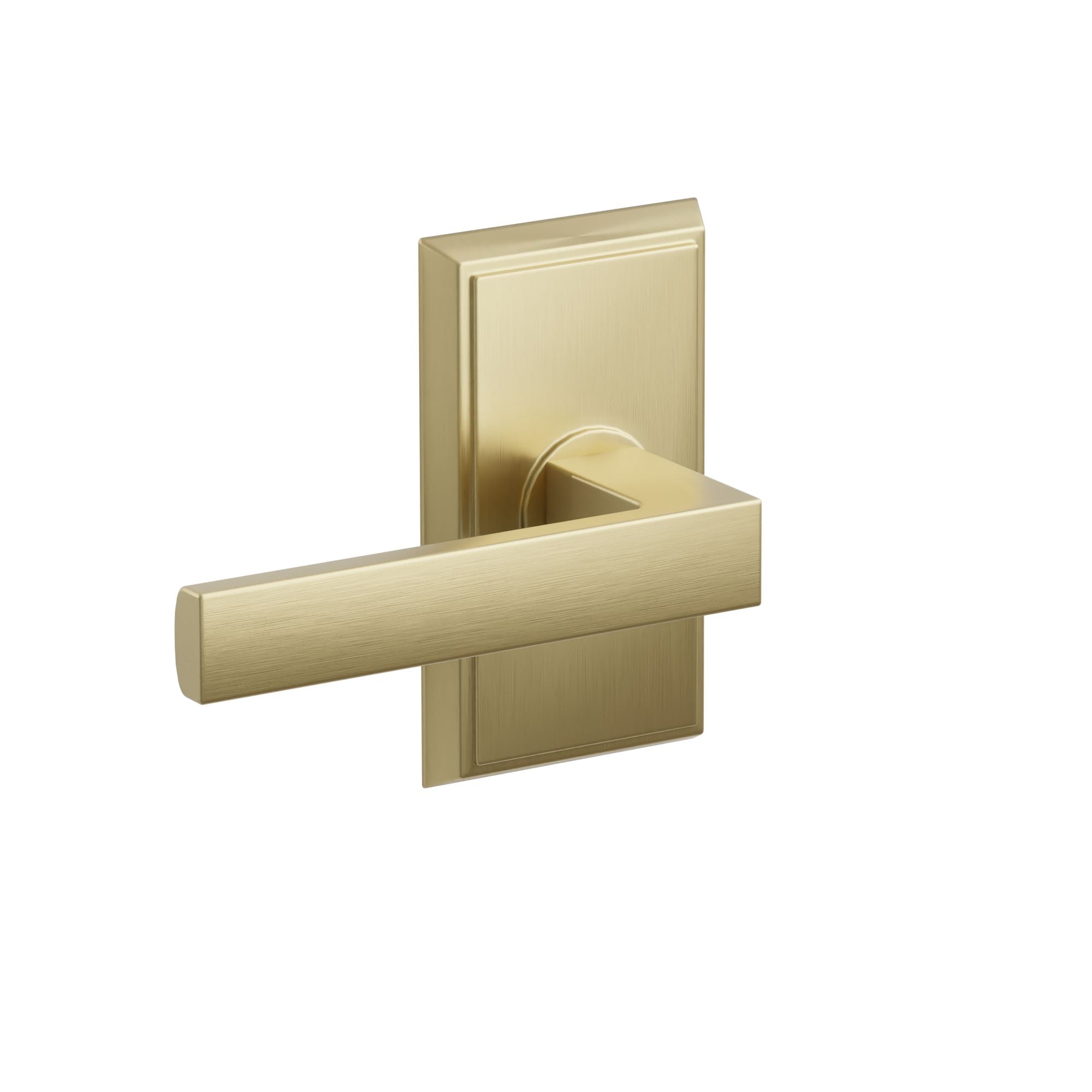 Emtek Dumont Lever Set with Rectangular Rosette