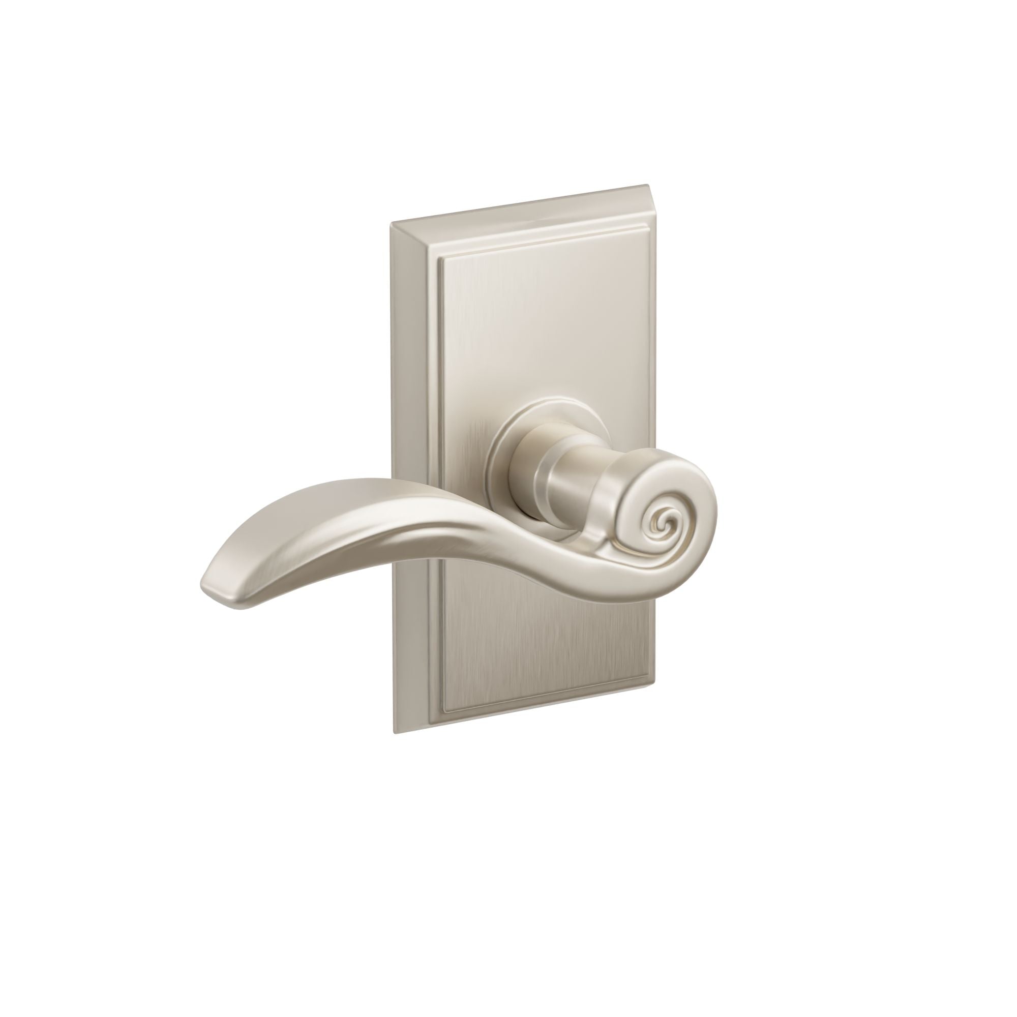 Emtek Concealed Fastener Elan Lever Set with Rectangular Rosette
