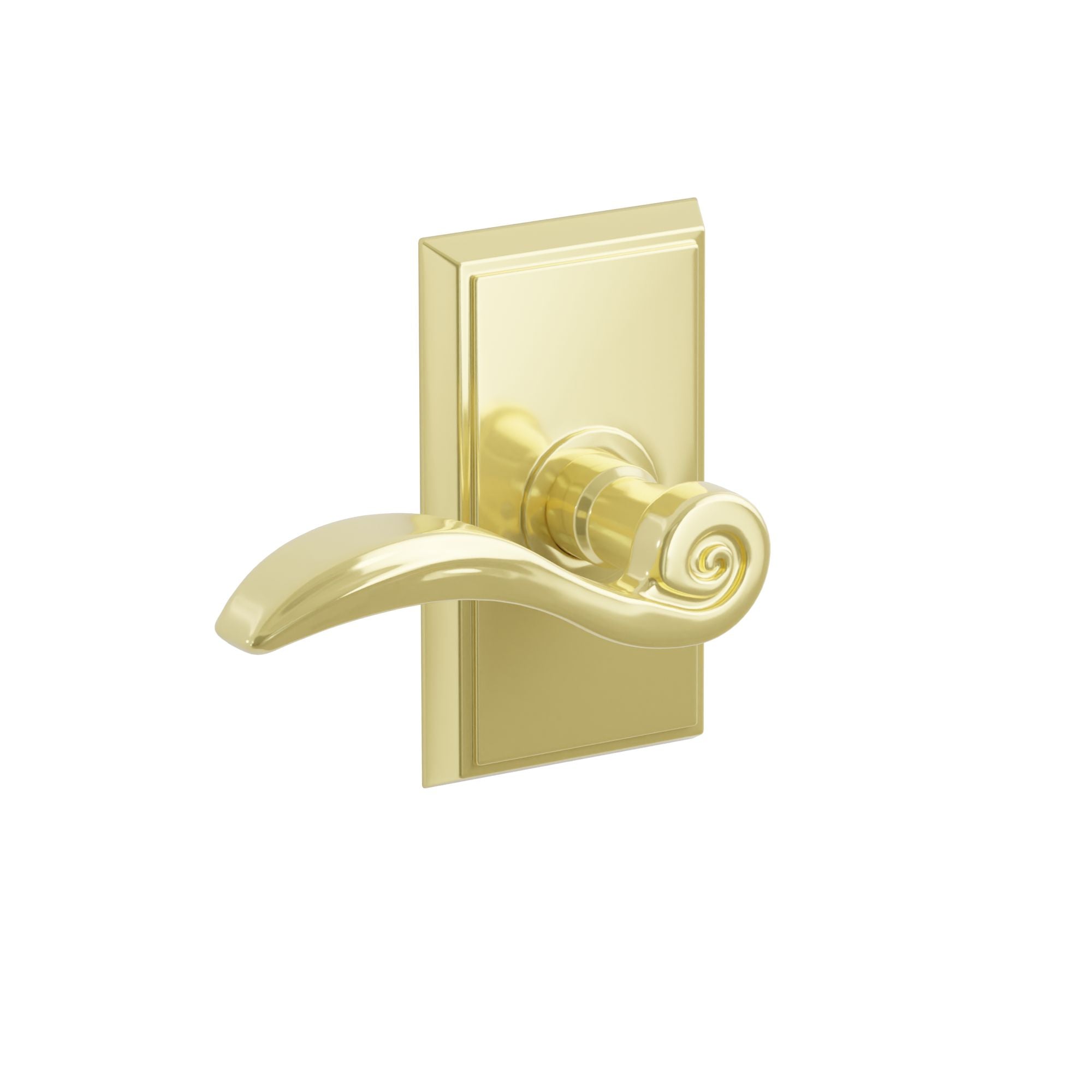 Emtek Elan Lever Set with Rectangular Rosette