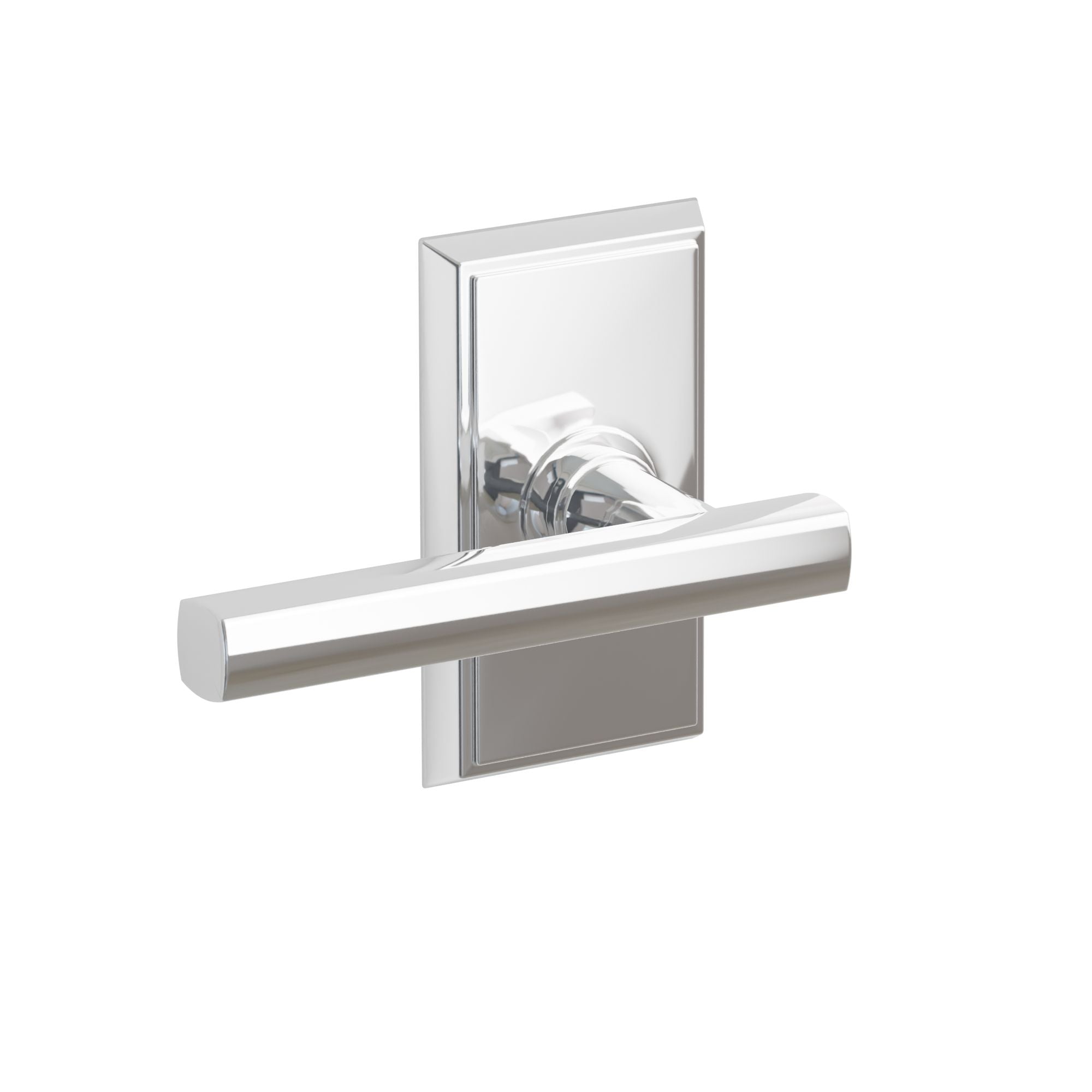 Emtek Freestone Lever Set with Rectangular Rosette