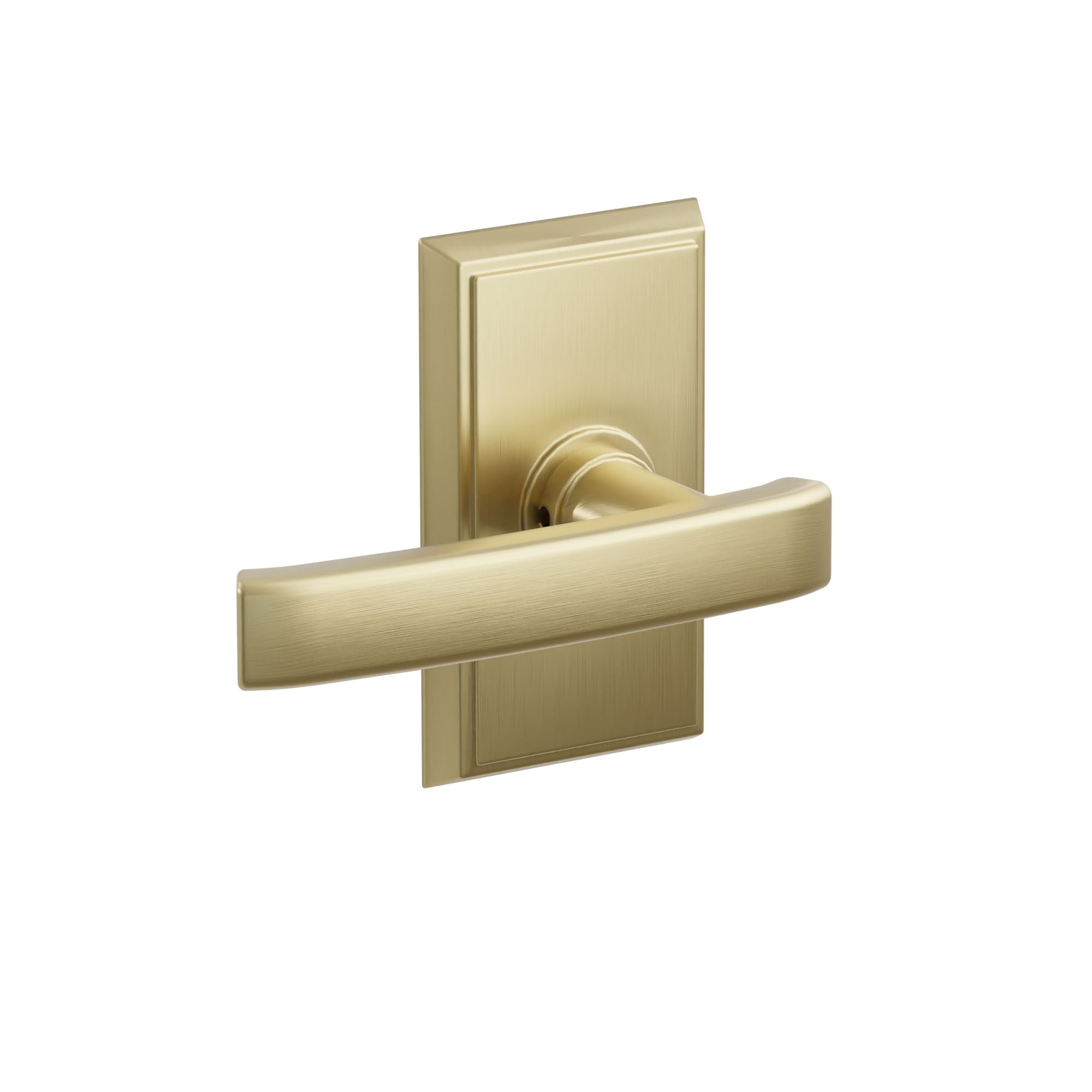 Emtek Geneva Lever Set with Rectangular Rosette