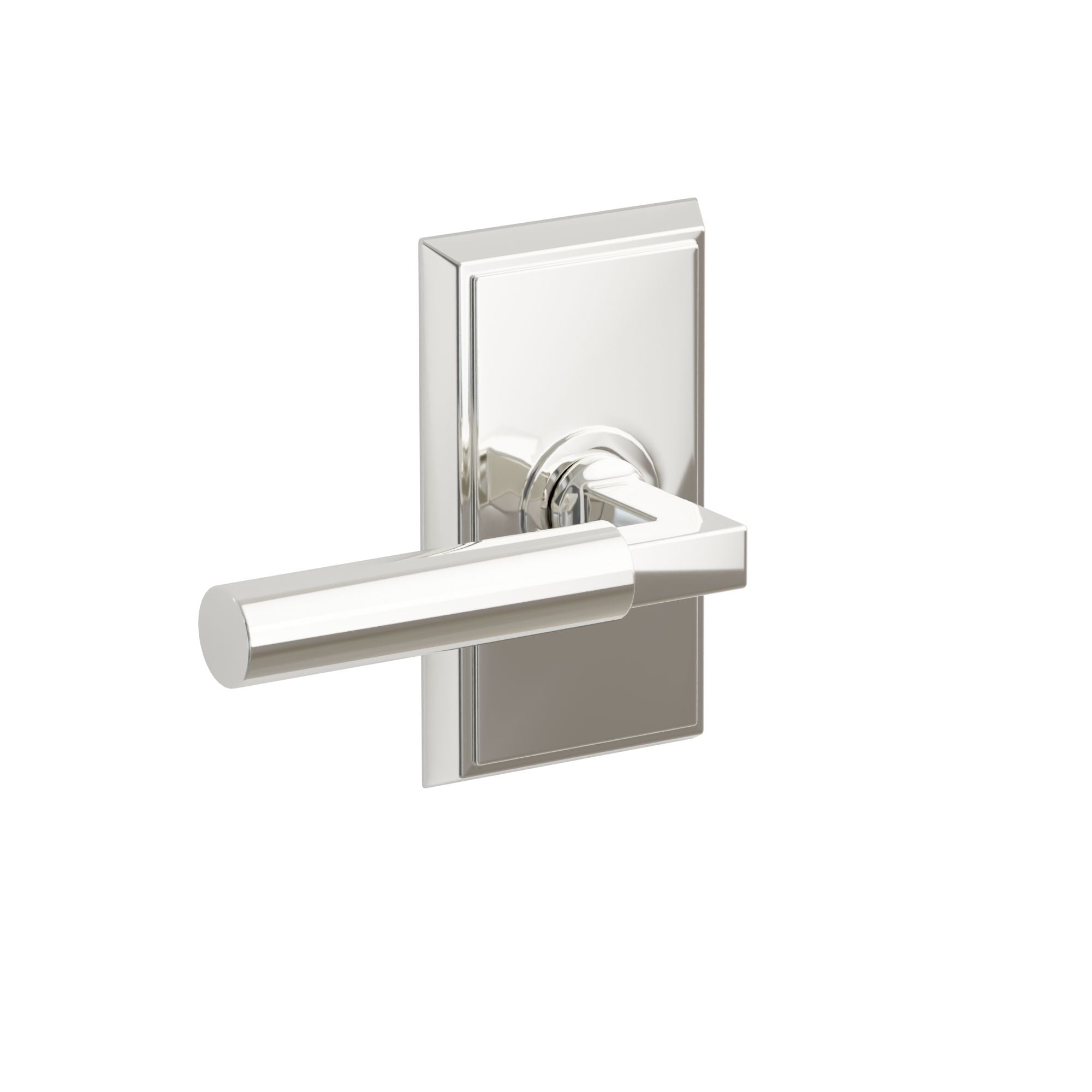 Emtek Concealed Fastener Hercules Lever Set With Rectangular Rosette