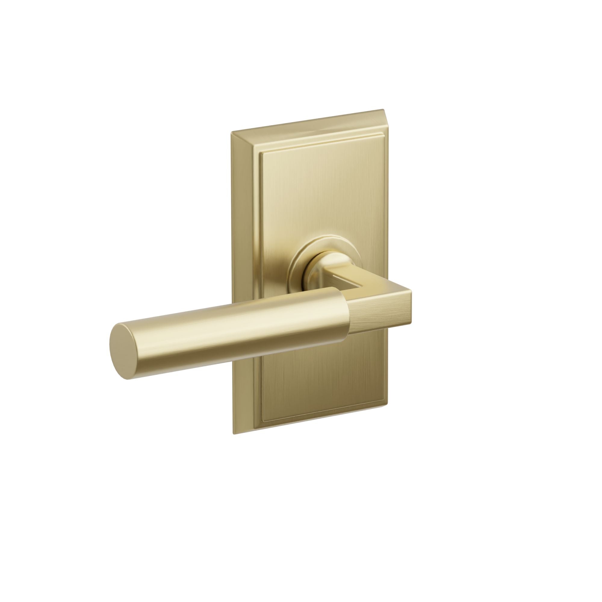 Emtek Geneva Lever Set with Rectangular Rosette