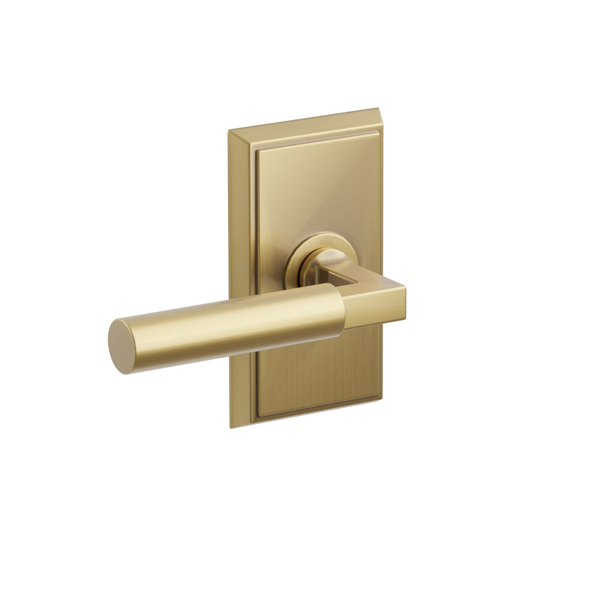 Emtek Geneva Lever Set with Rectangular Rosette