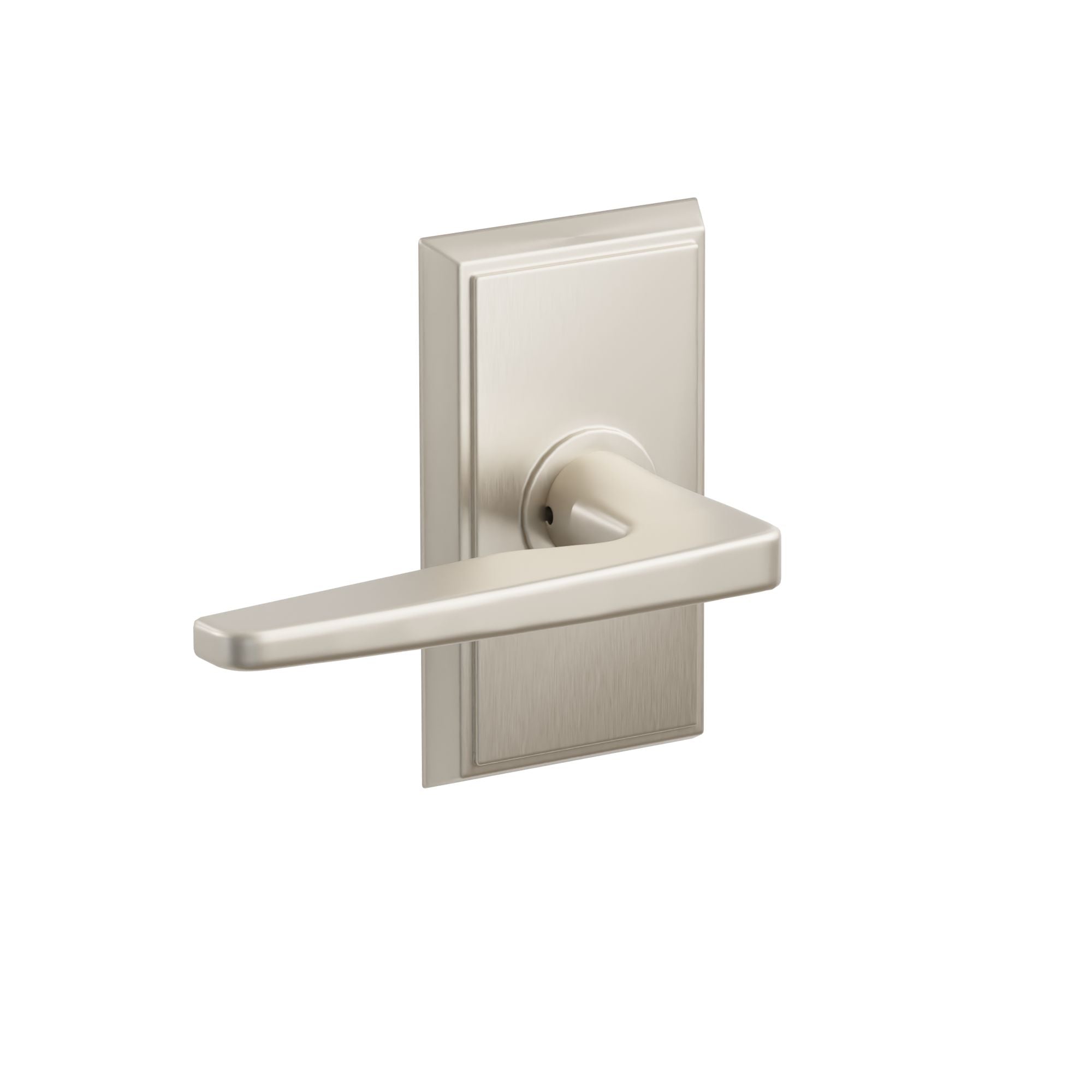 Emtek Hercules Lever Set with Rectangular Rosette