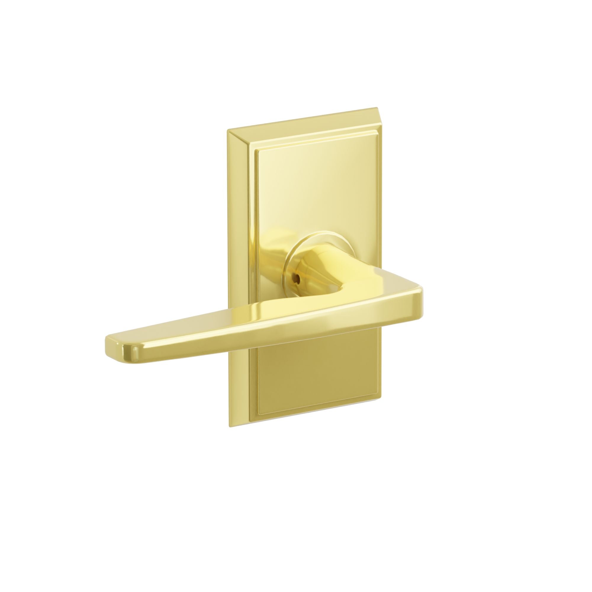 Emtek Hercules Lever Set with Rectangular Rosette