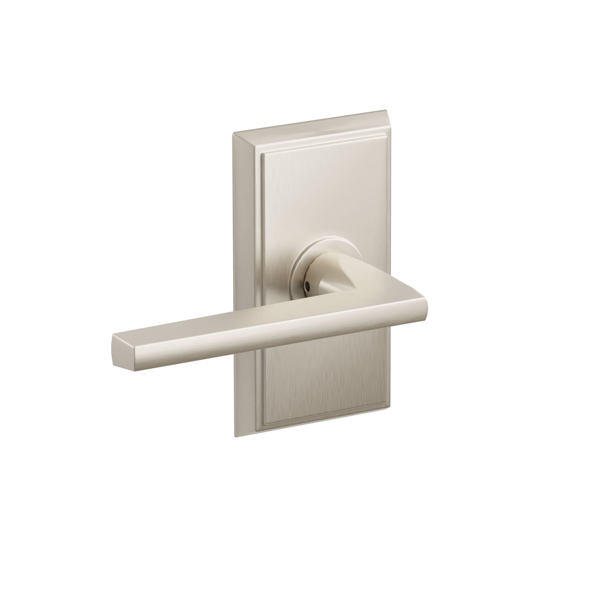 Emtek Concealed Fastener Helios Lever Set With Rectangular Rosette