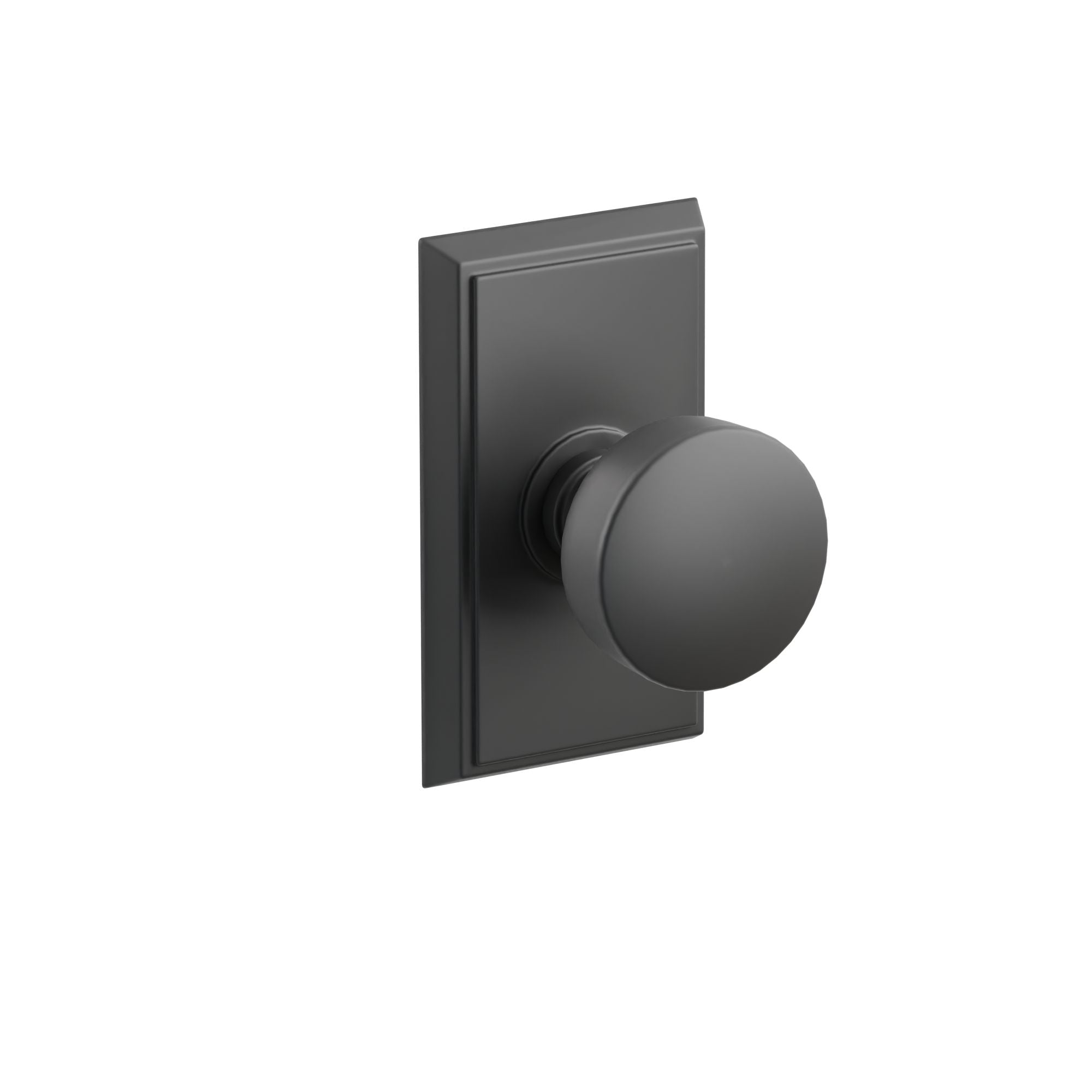 Emtek Concealed Fastener Laurent Knob Set With Rectangular Rosette