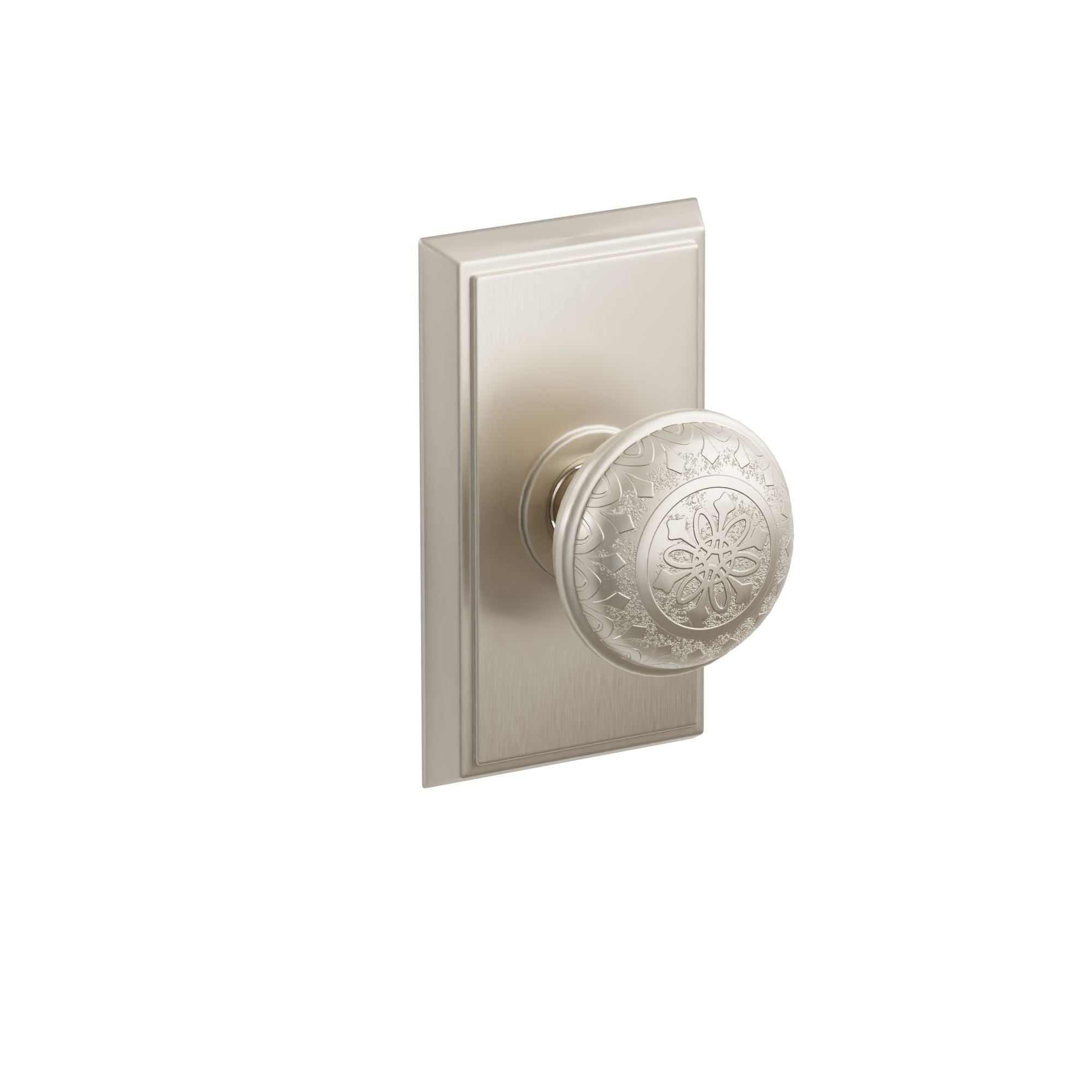 Emtek Lancaster Knob Set with Rectangular Rosette