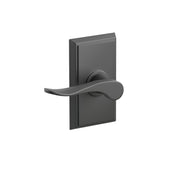 Emtek Hammered Lever Set with Rectangular Rosette