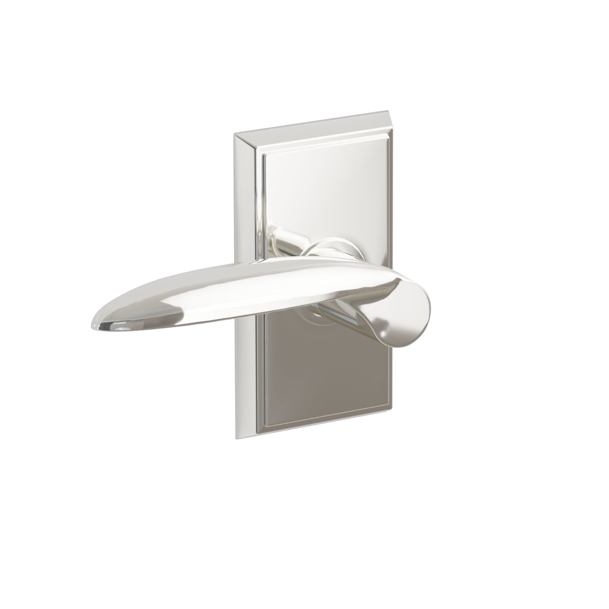 Emtek Luzern Lever Set with Rectangular Rosette