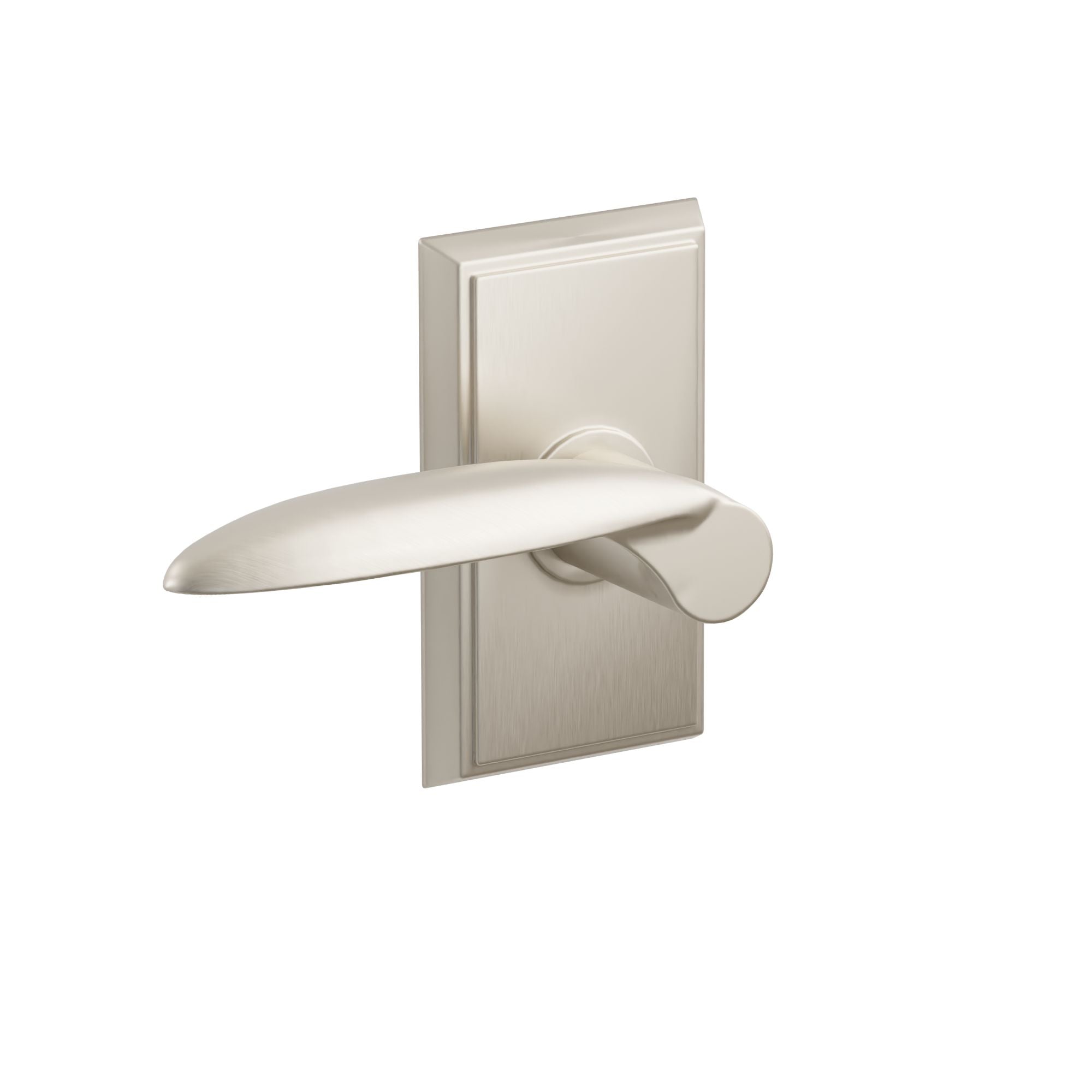 Emtek Luzern Lever Set with Rectangular Rosette