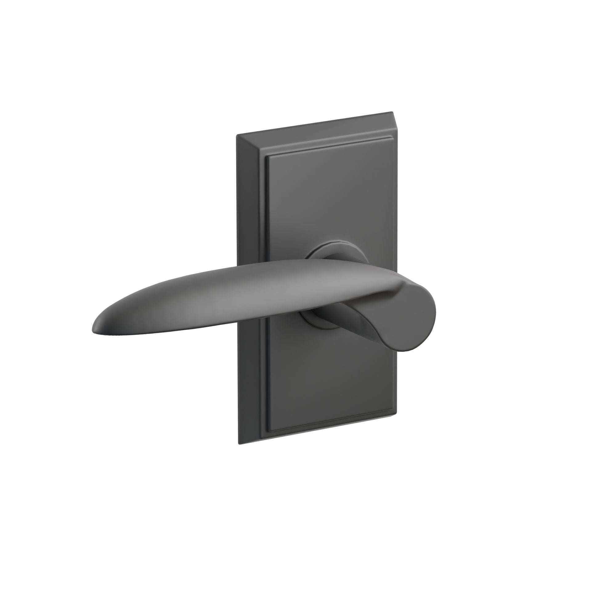 Emtek Luzern Lever Set with Rectangular Rosette