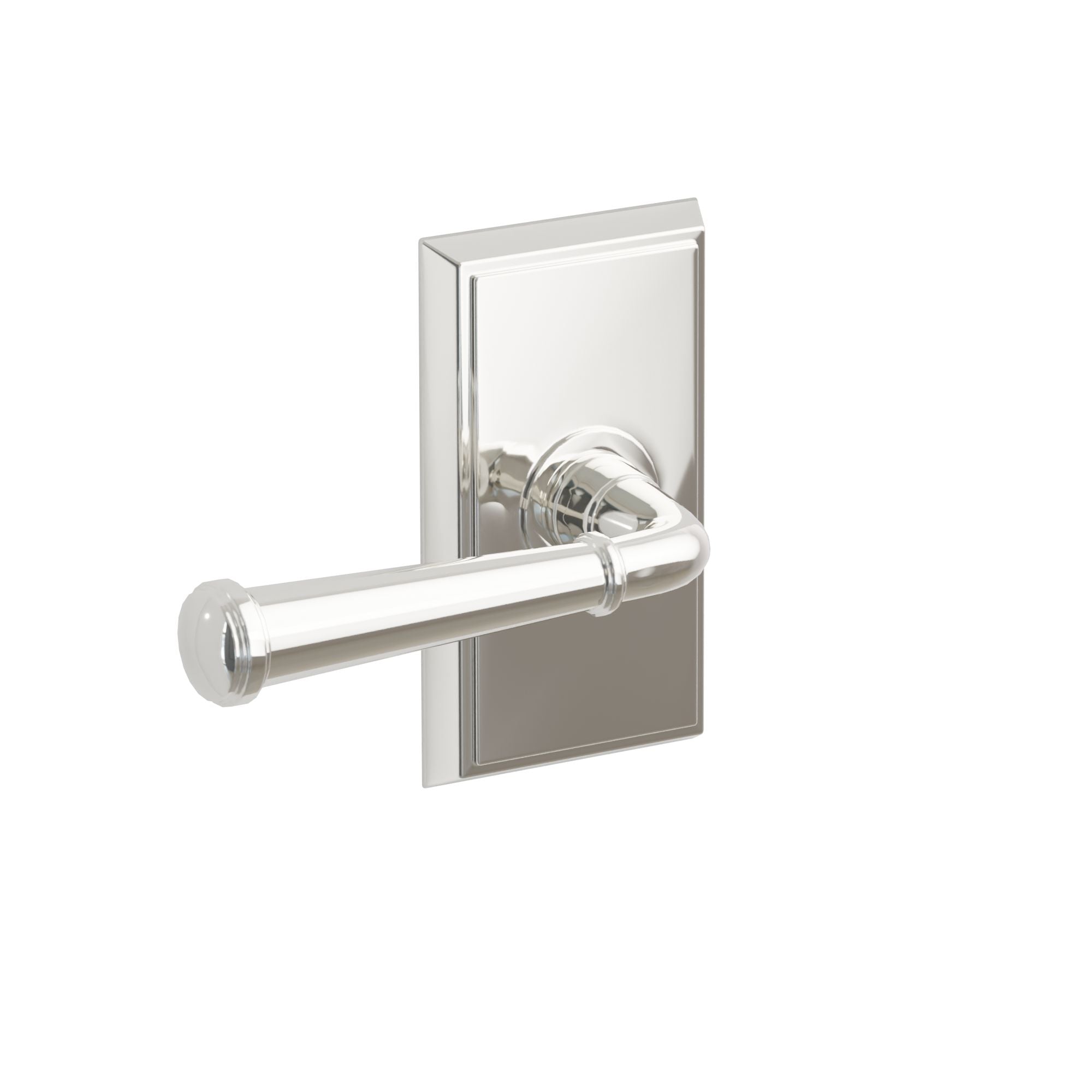 Emtek Luzern Lever Set with Rectangular Rosette