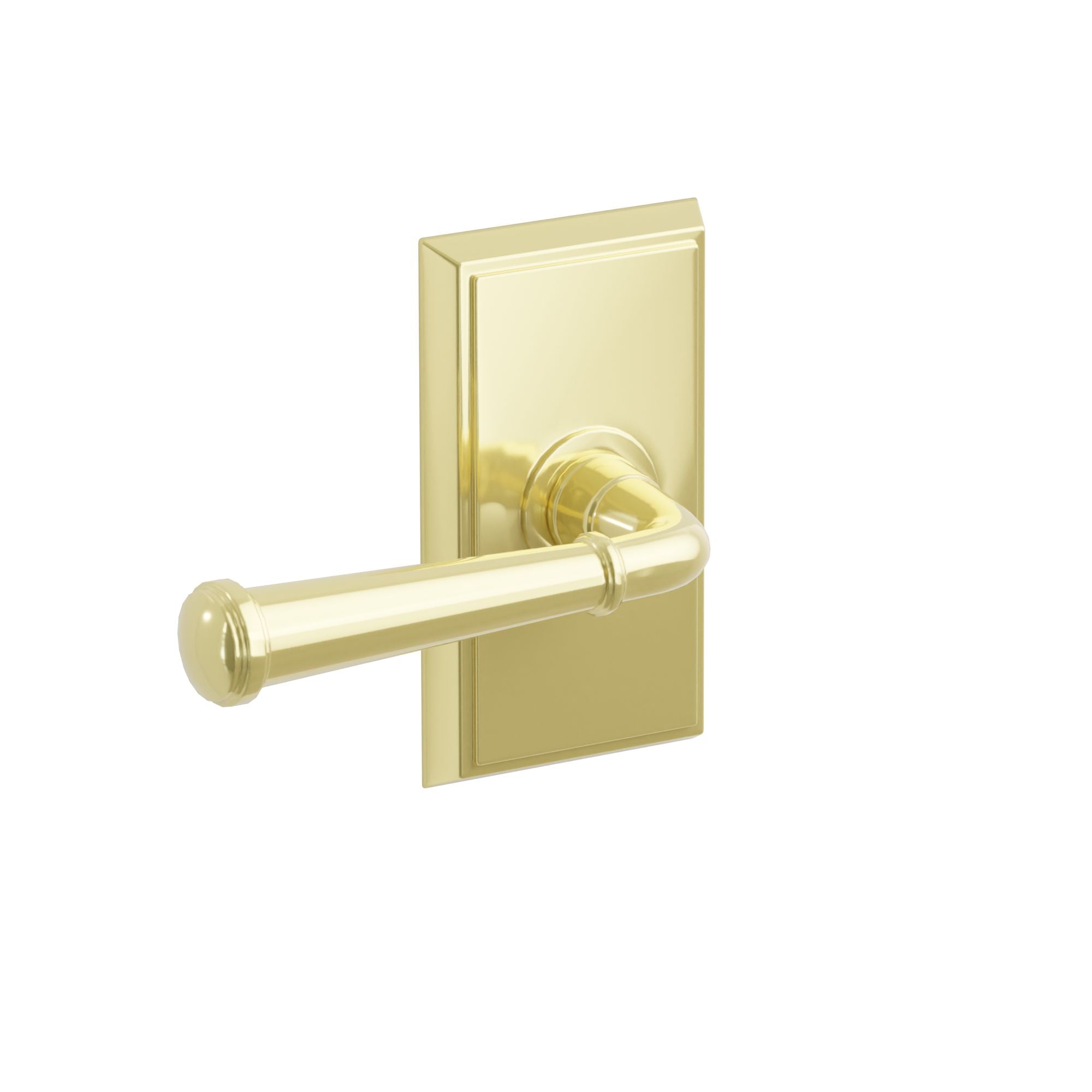 Emtek Mercury Lever Set with Rectangular Rosette