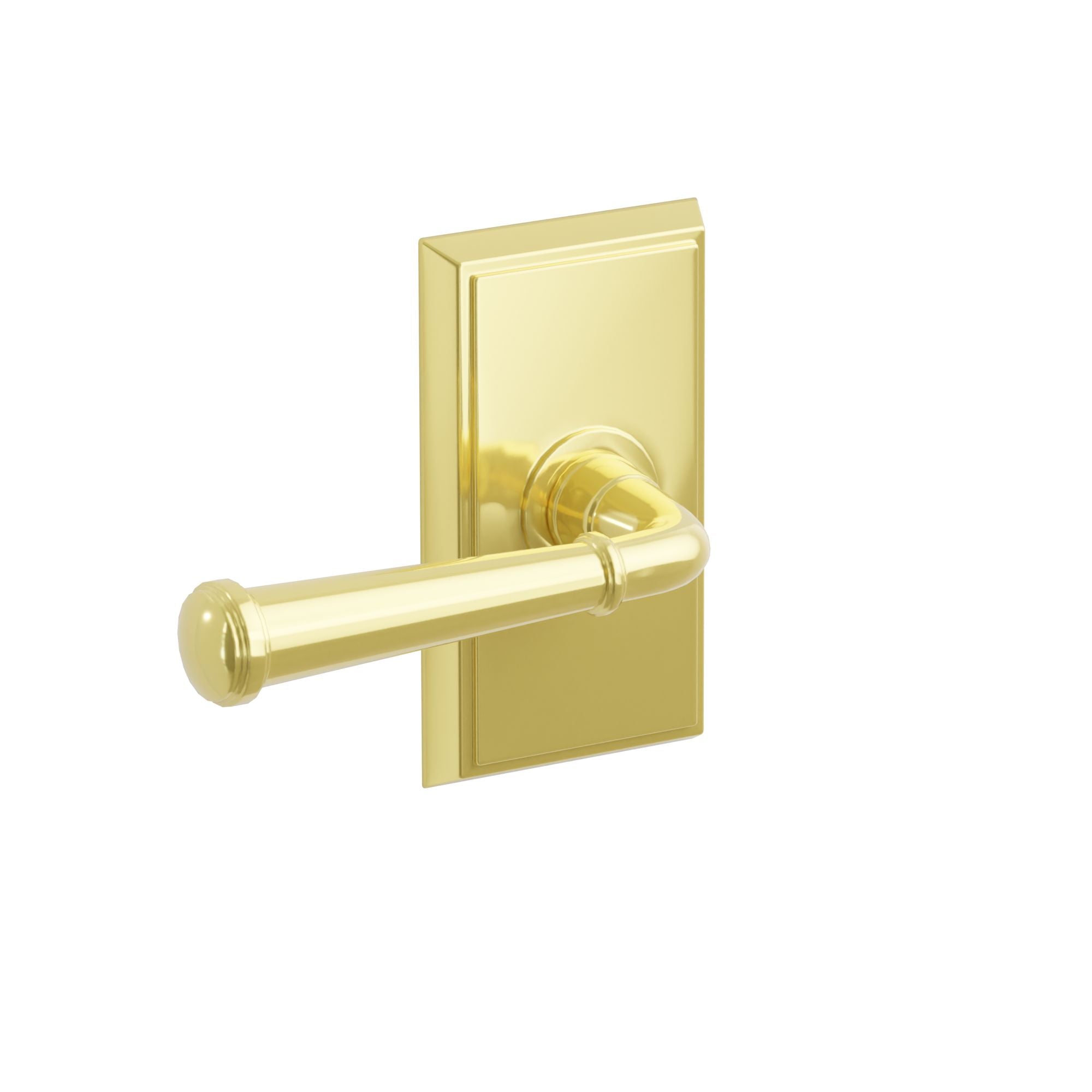 Emtek Merrimack Lever Set with Rectangular Rosette