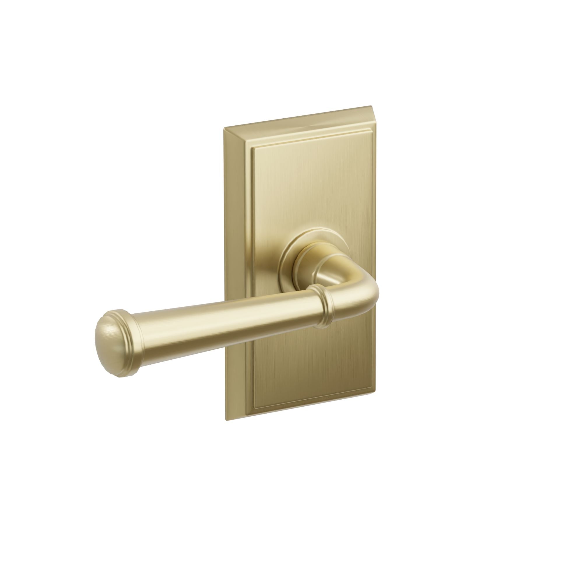 Emtek Merrimack Lever Set with Rectangular Rosette