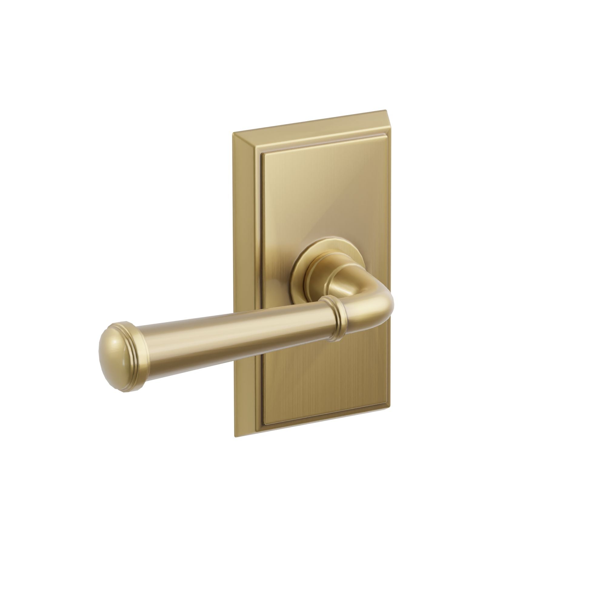 Emtek Merrimack Lever Set with Rectangular Rosette