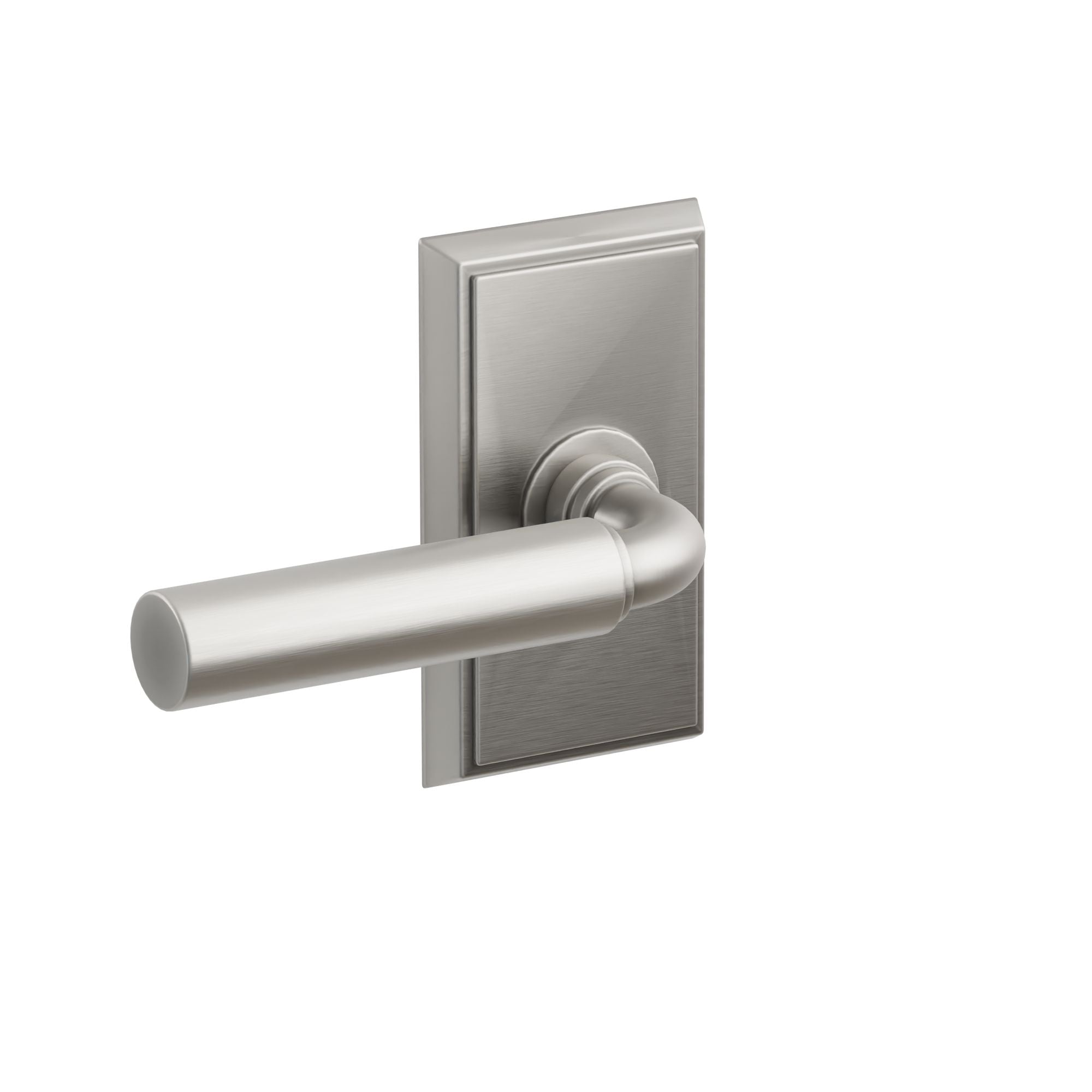 Emtek Concealed Fastener Manning Lever Set With Rectangular Rosette