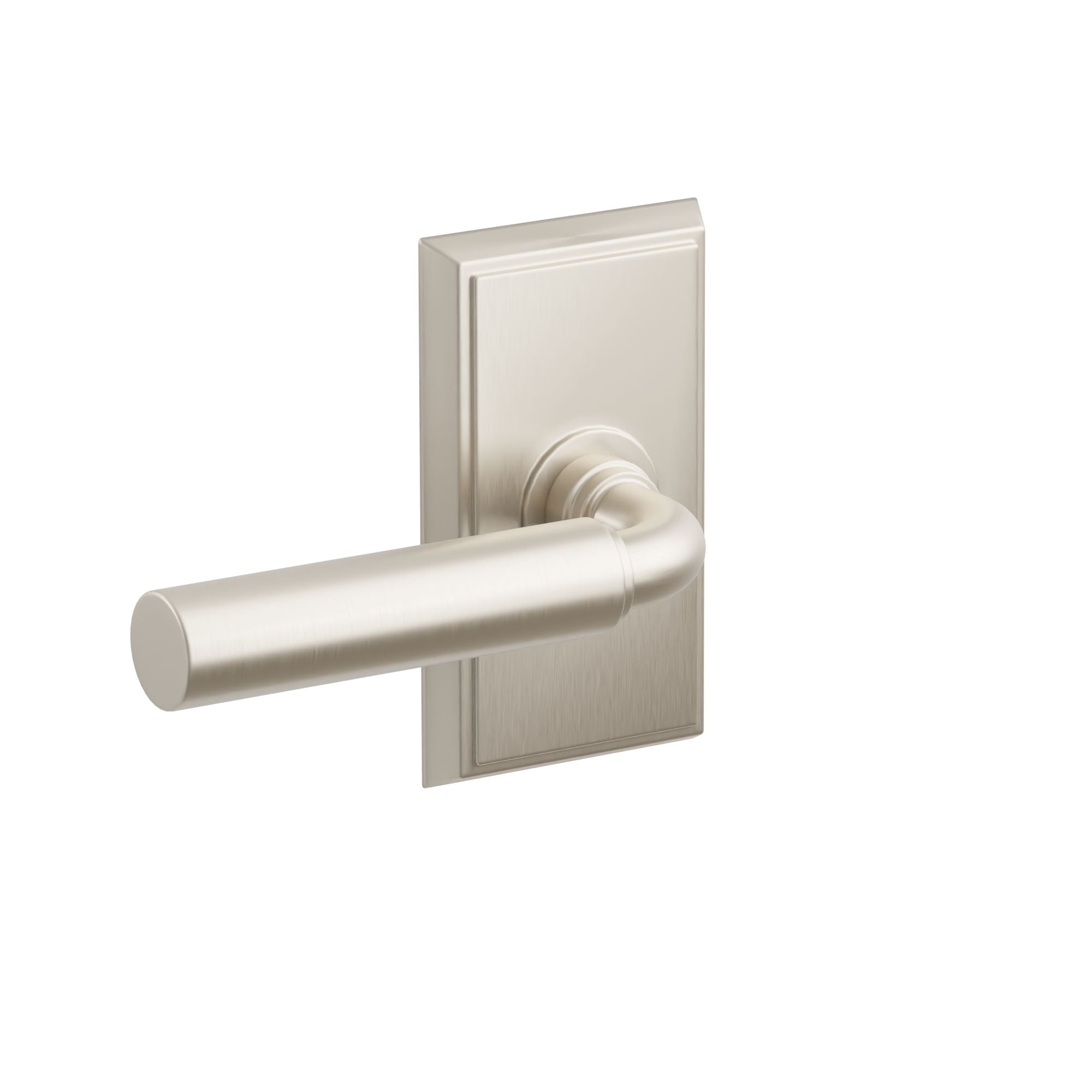 Emtek Concealed Fastener Manning Lever Set With Rectangular Rosette